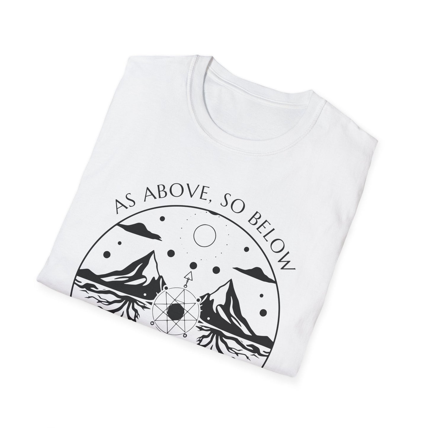 "Reflections of the Hidden — As Above, So Below Tee" Printify