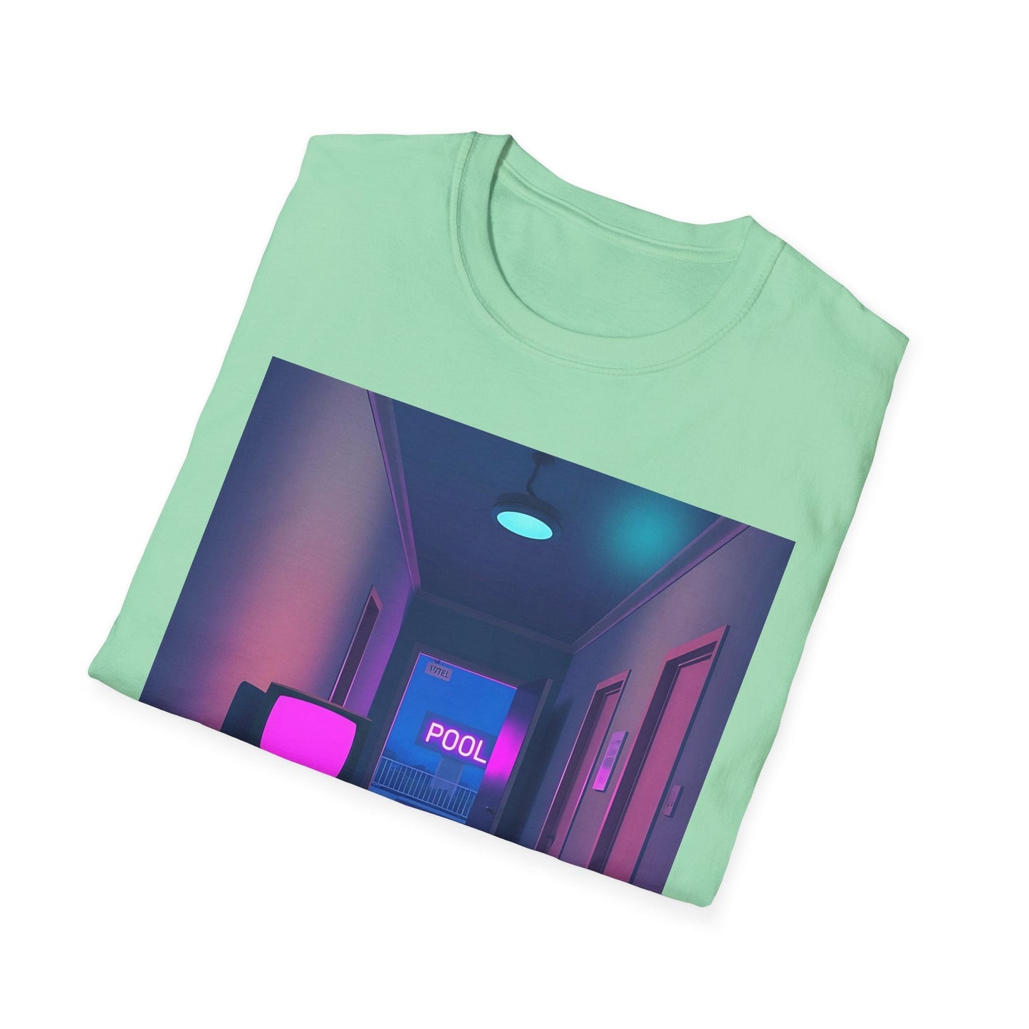 "The Dream Bled Through — VHS Memory Pool Tee" Printify