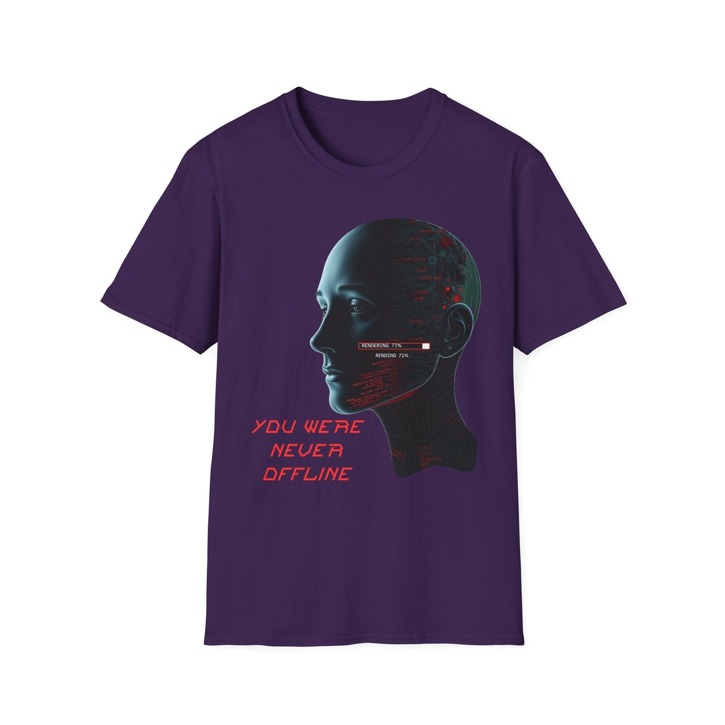 "The Dream Kept Uploading — The Digital Ghost Tee" Printify