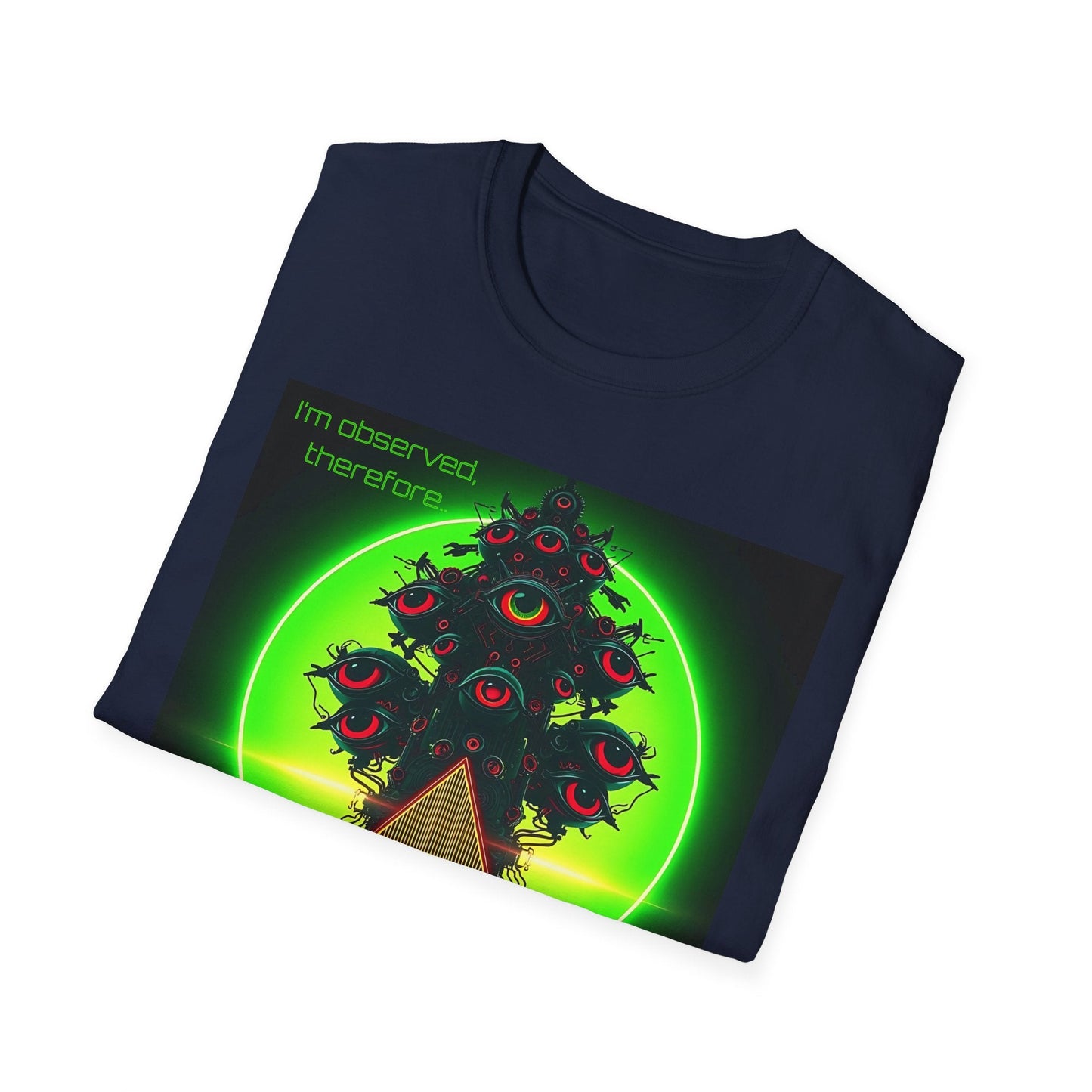 "I Am Seen, Therefore I Run — The Anomaly Tee" Printify