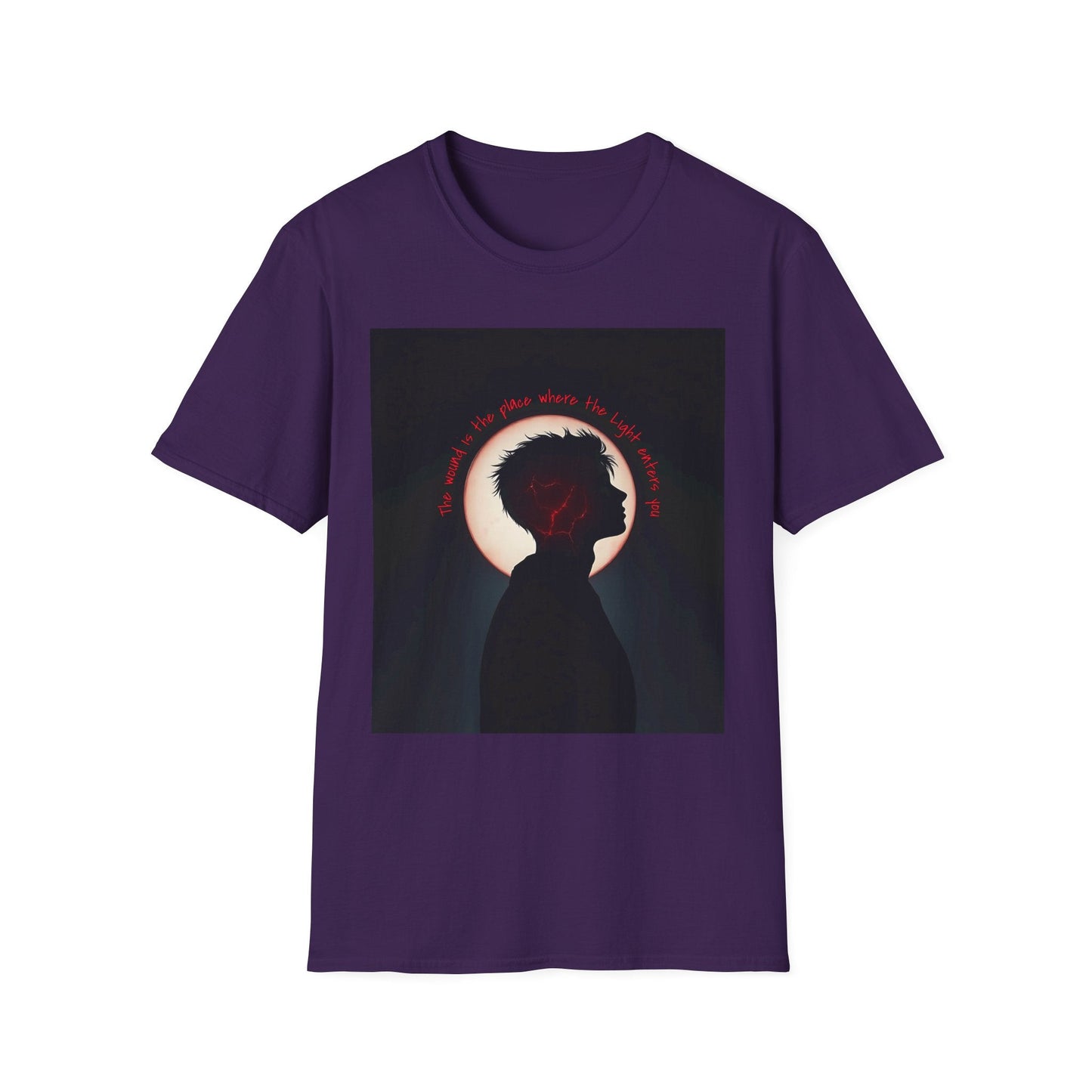 "Where the Light Breaks In — The Wound Tee" Printify