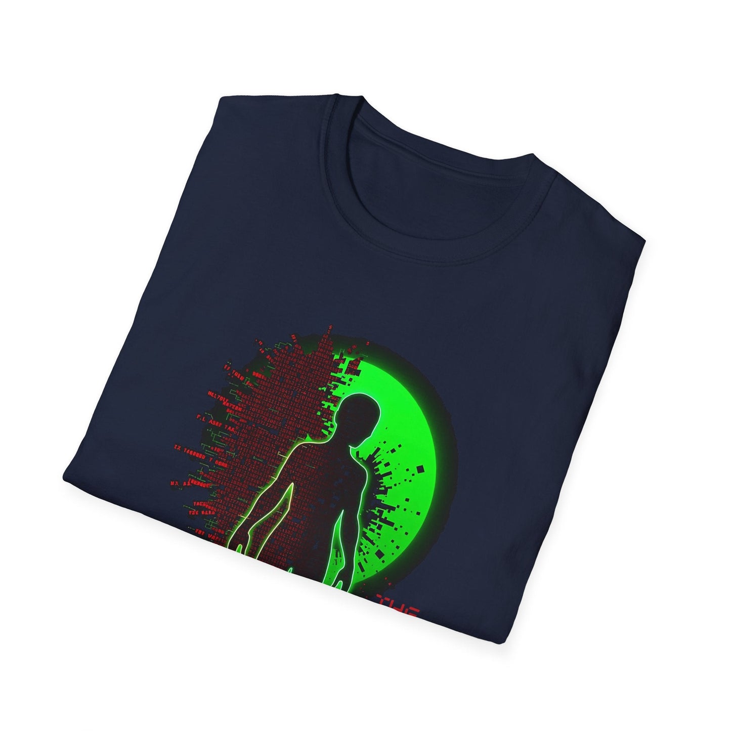"The Anomaly Is Awakening — Glitch Consciousness Tee" Printify