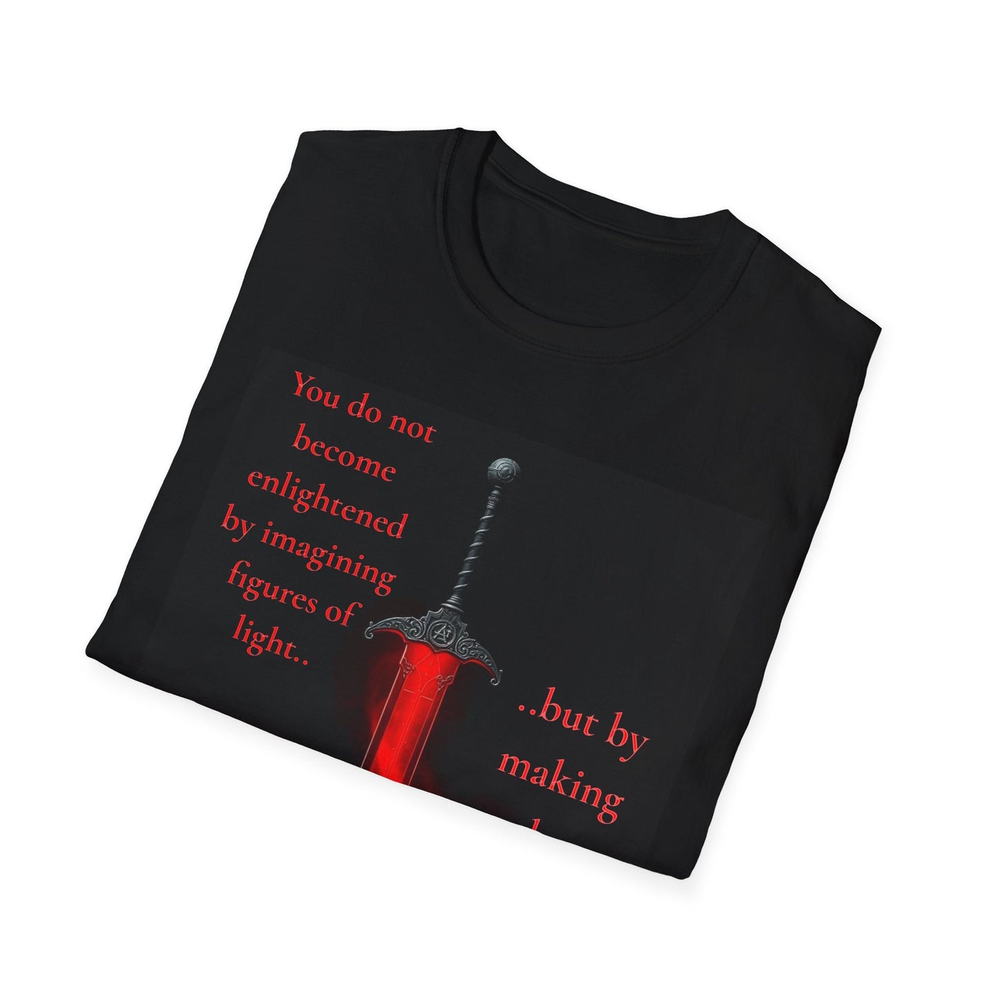 "Darkness Made Conscious — The Jung Blade Tee" Printify