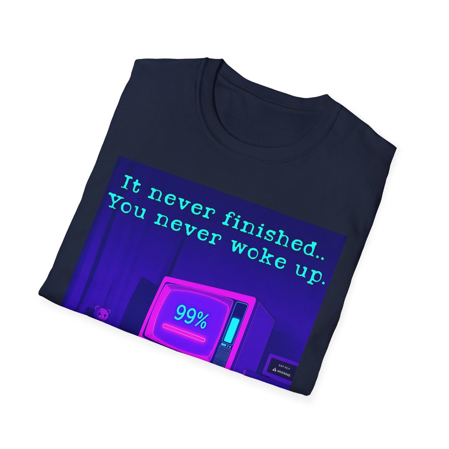 "Save Failed — The Memory Glitched Tee" Printify