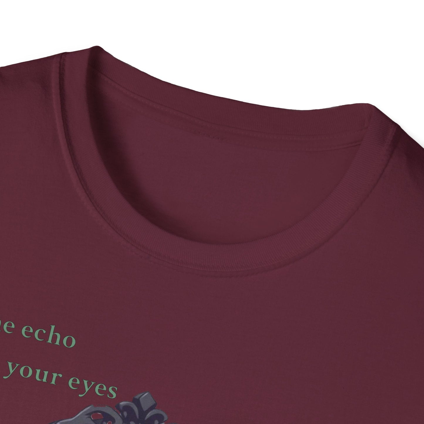 "The Witness Within — The Cracked Reflection Tee" Printify