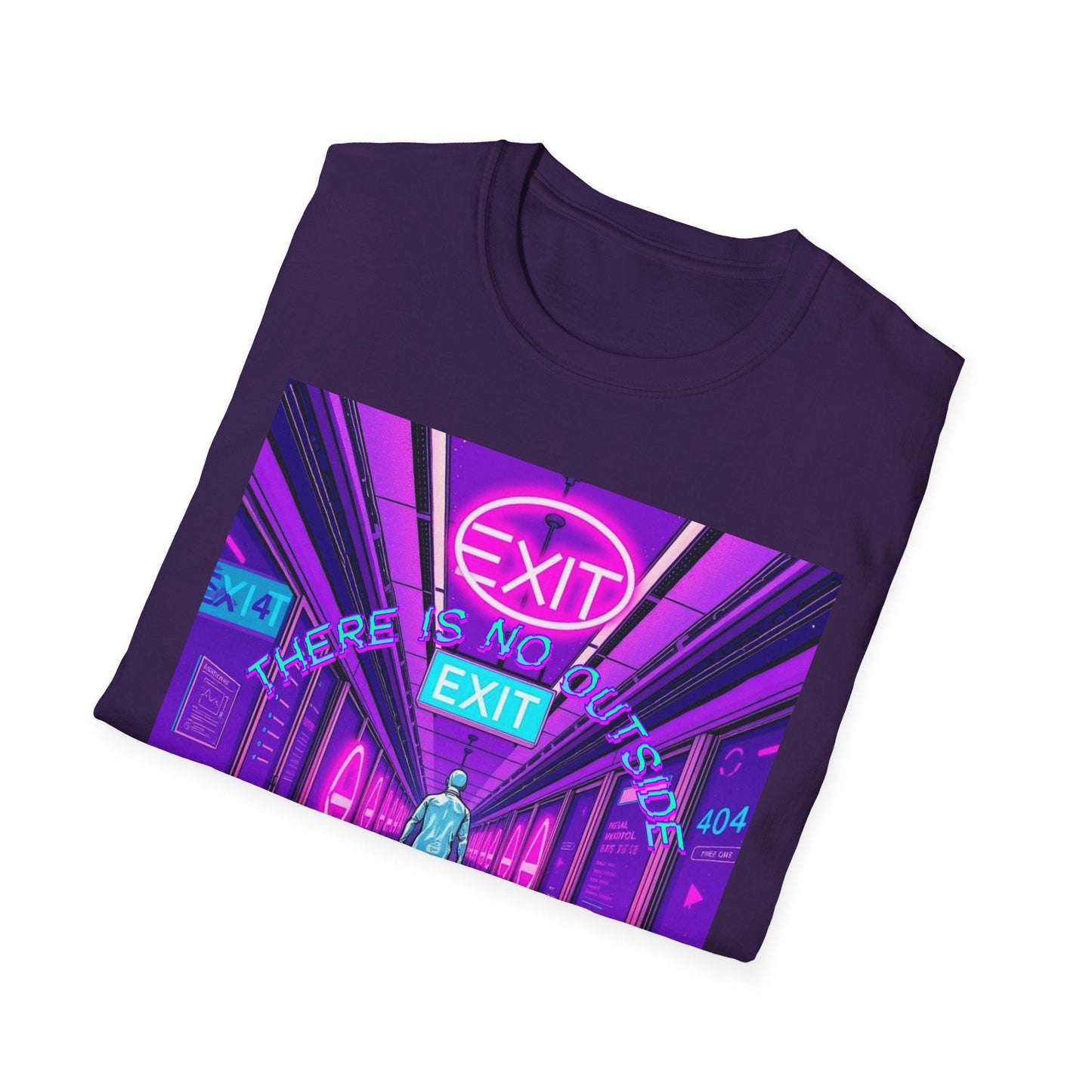 "There Is No Outside — Infinite Exit Loop Tee" Printify