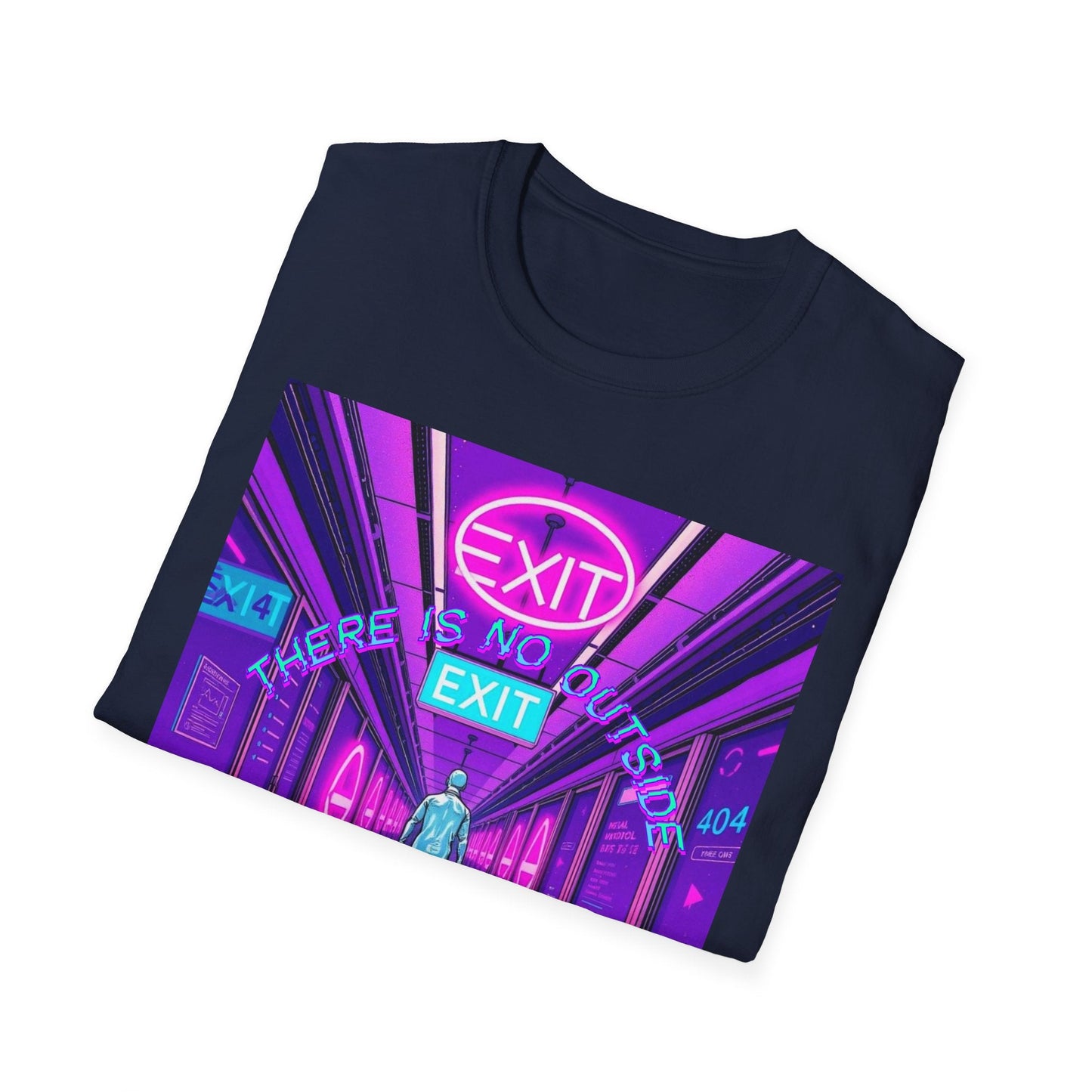 "There Is No Outside — Infinite Exit Loop Tee" Printify