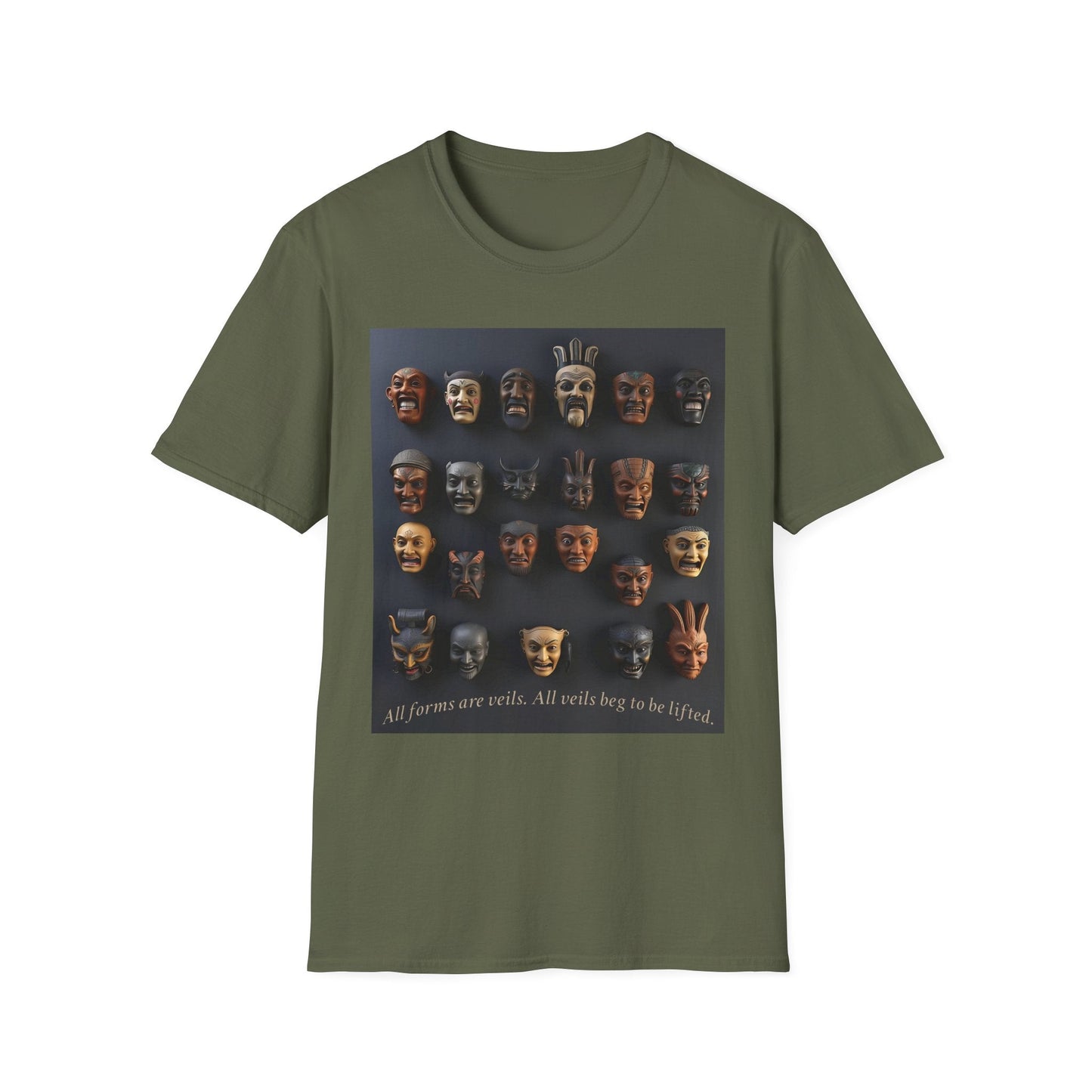 “All Veils Beg to Be Lifted Tee" Printify