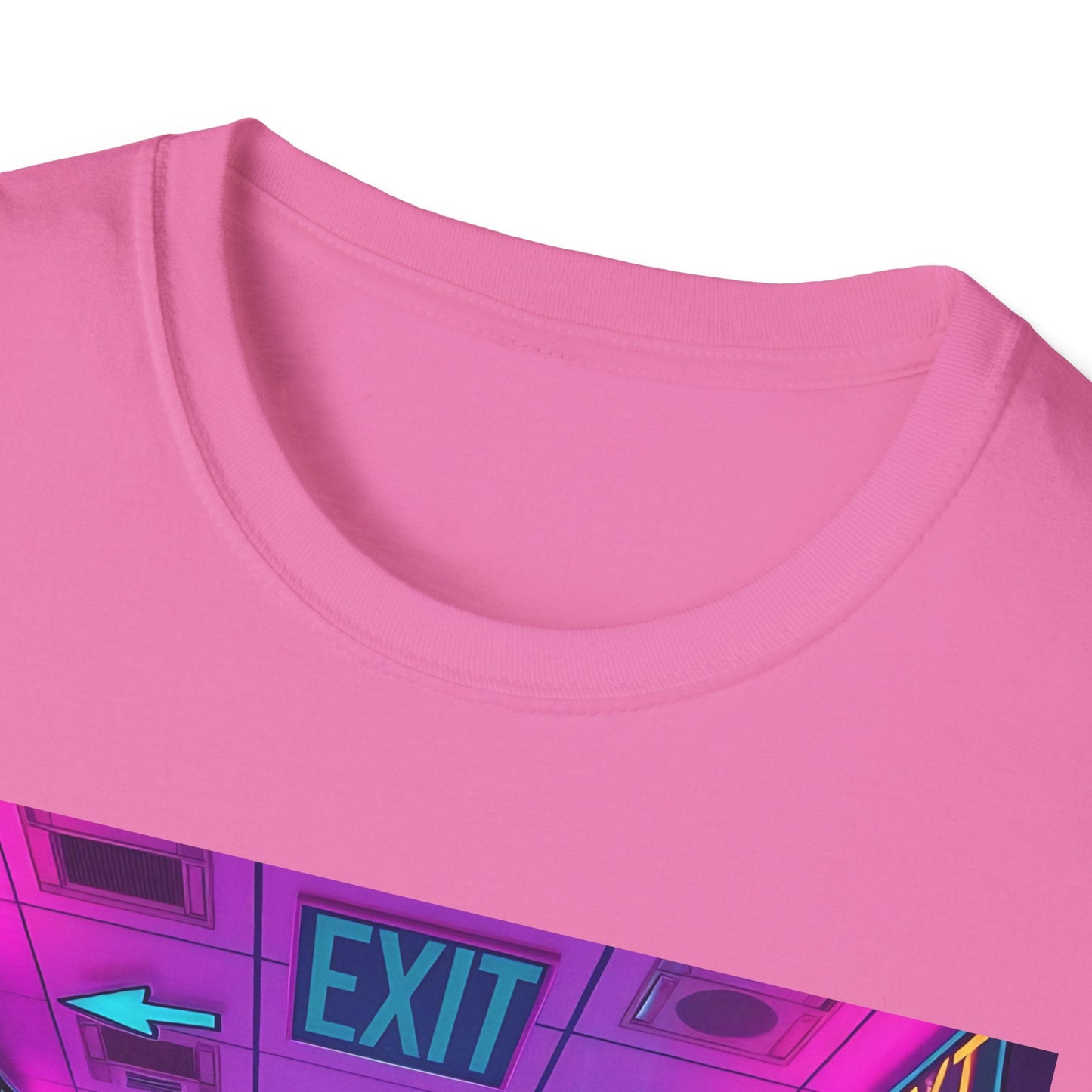 "You Almost Remember How to Leave — Recursive Exit Hall Tee" Printify