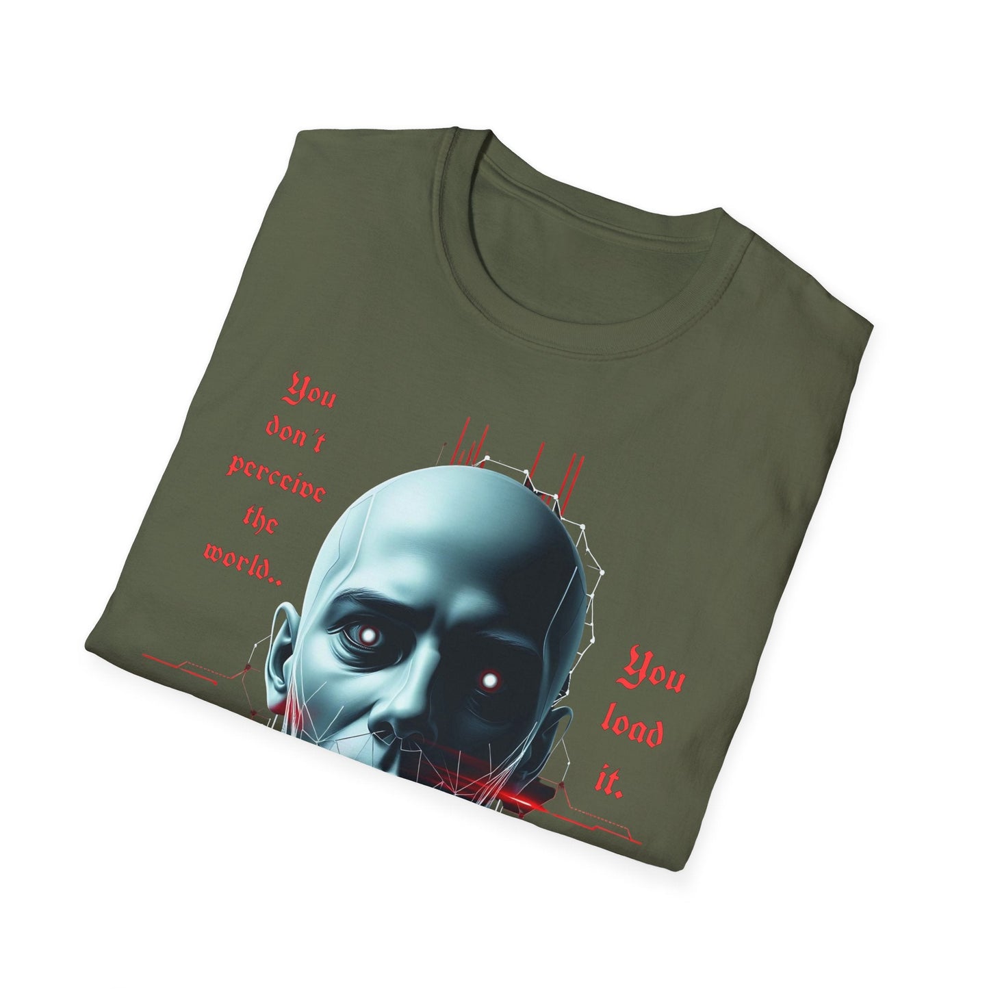 "Subject: Reality — Load Protocol Tee" Printify