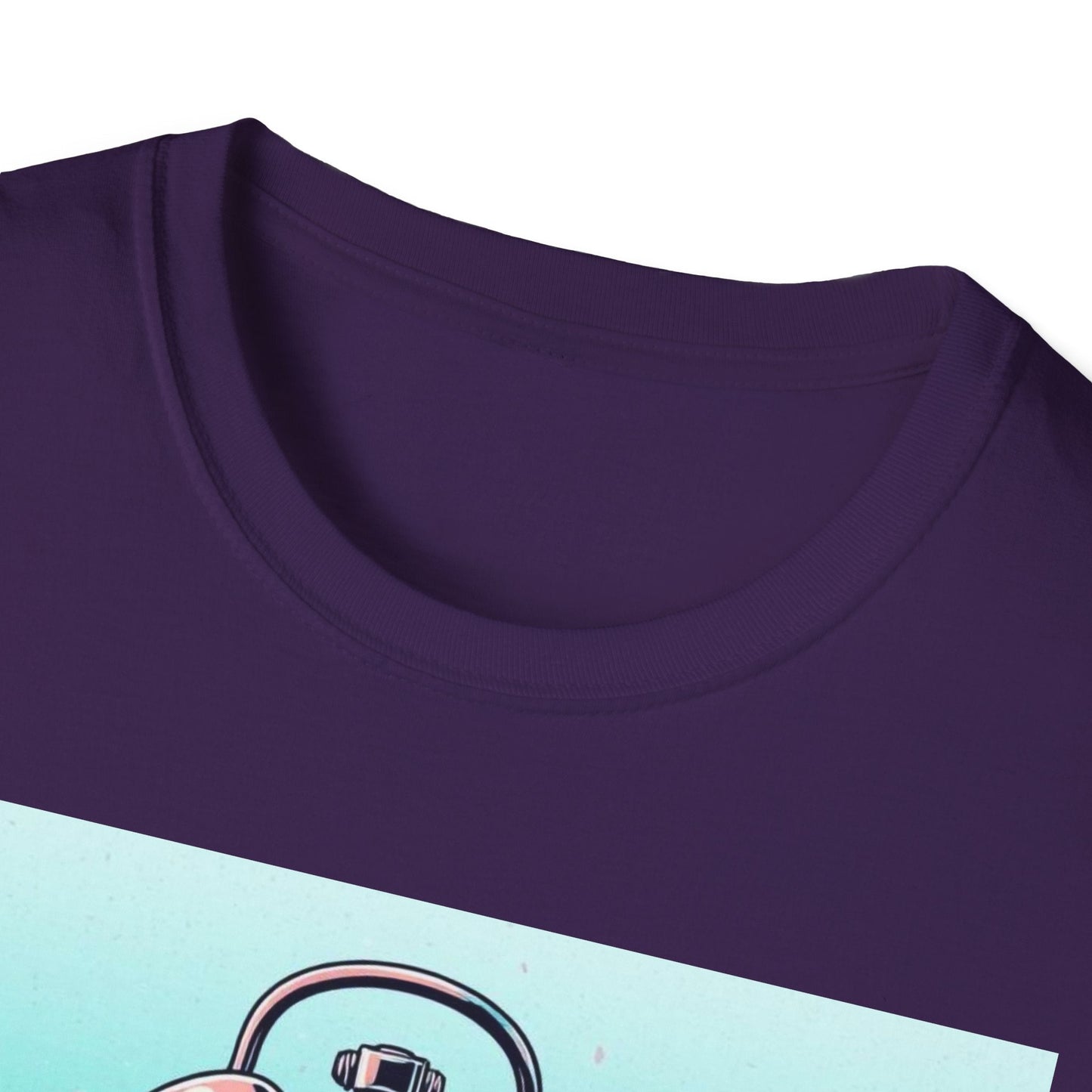"The Clock Doesn’t Work Here — Drip Time Surrealist Tee" Printify