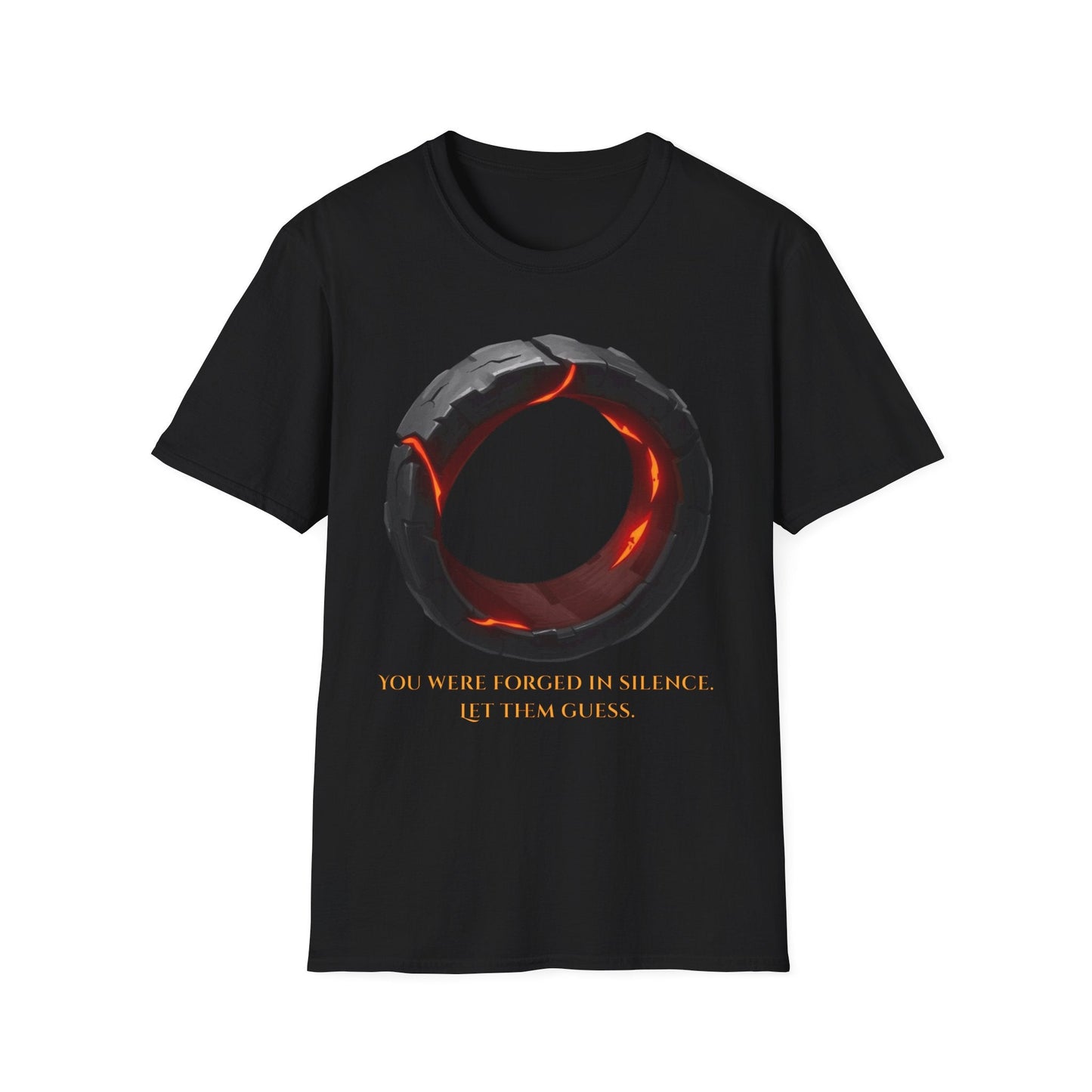 "Let Them Guess — The Forged in Silence Tee" Printify