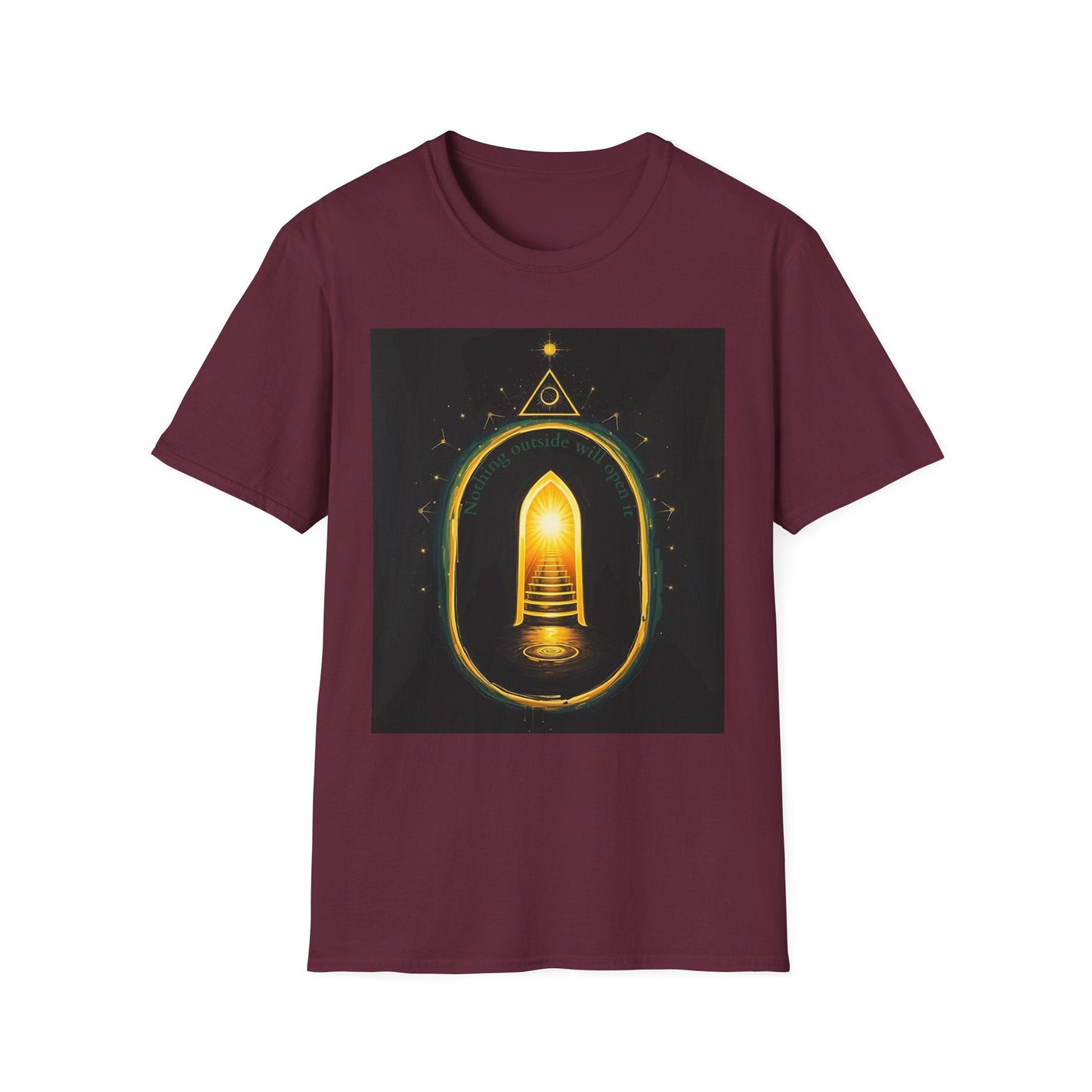 "Nothing Outside Will Open It — The Inner Flame Tee" Printify