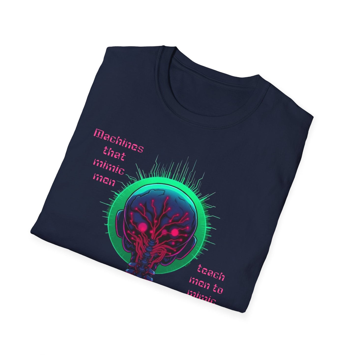 "Echoes in the Code — Mimicry Cycle Tee" Printify