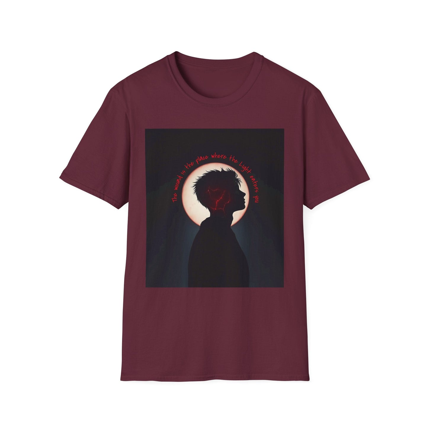 "Where the Light Breaks In — The Wound Tee" Printify