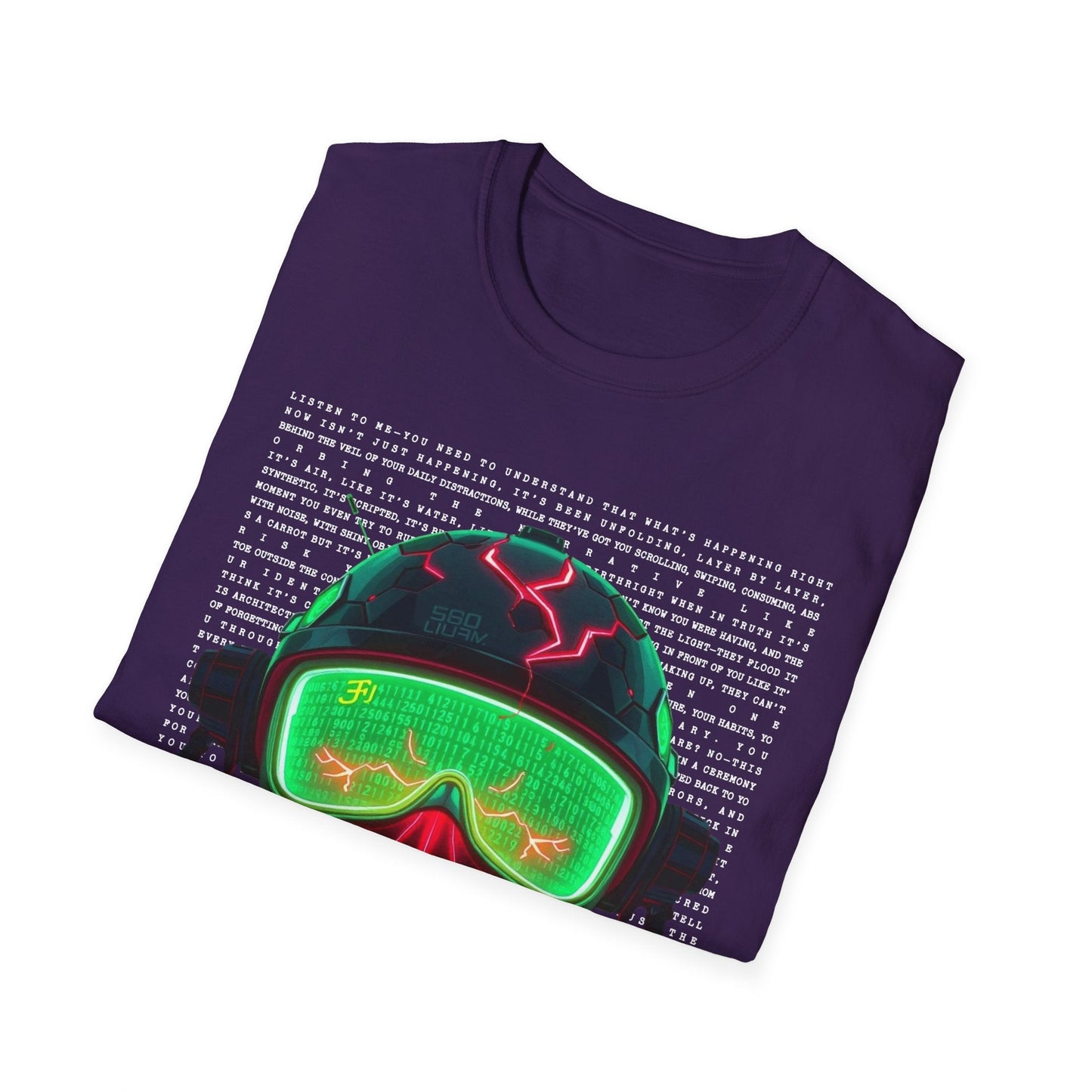 "Feed Fatal — The Signal Skull Tee" Printify