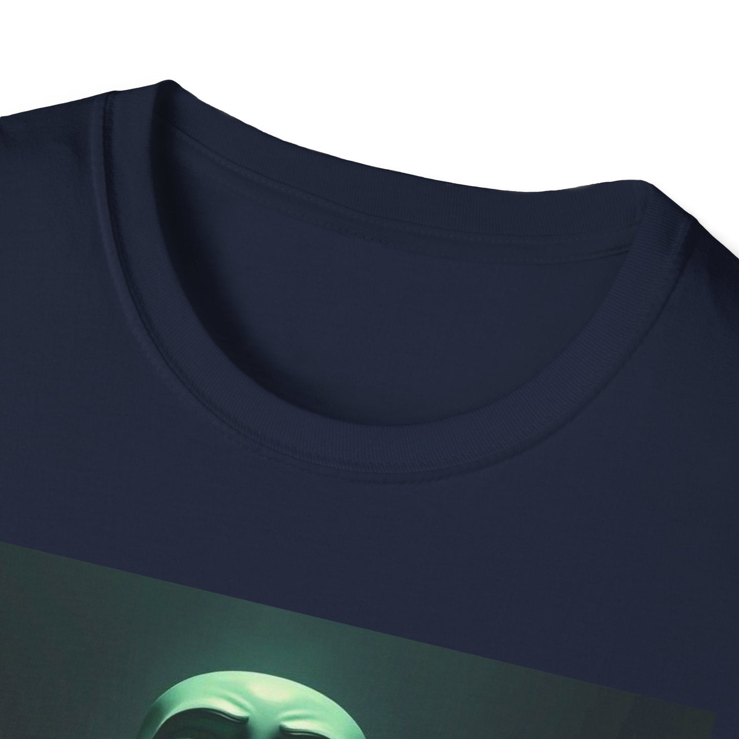 "The Mirror Beneath — The Masked Truth Tee" Printify