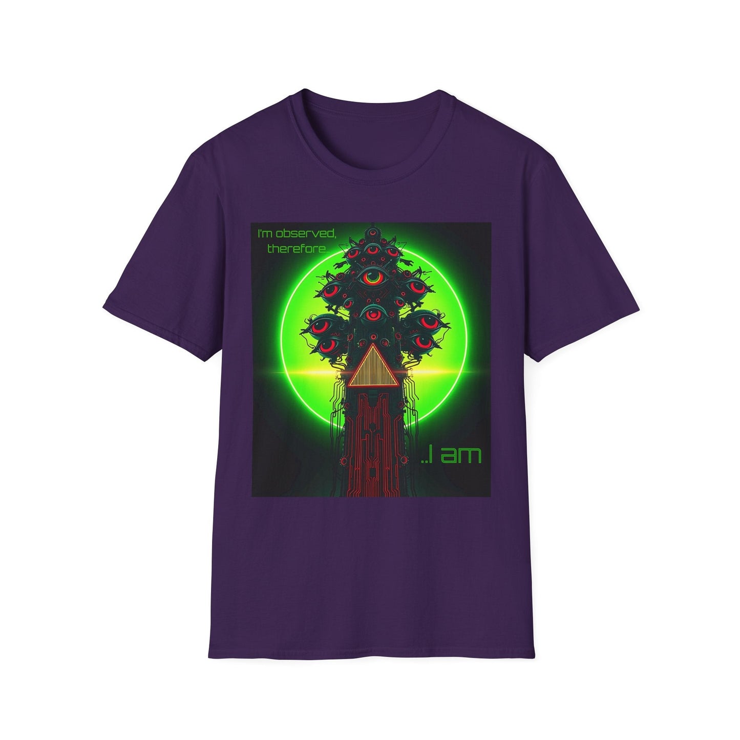 "I Am Seen, Therefore I Run — The Anomaly Tee" Printify