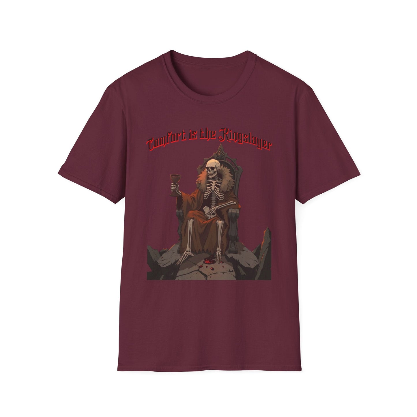 "Kingslayer’s Throne — The Death by Comfort Tee" Printify