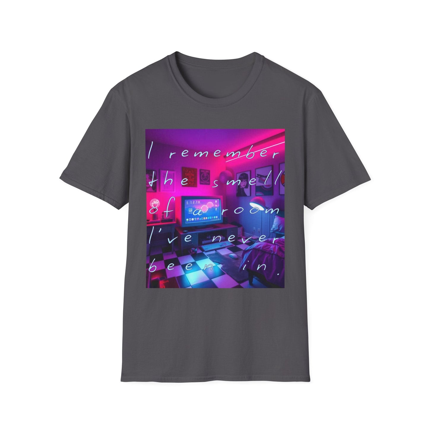 "I Remember the Smell — Phantom Memory Room Tee" Printify