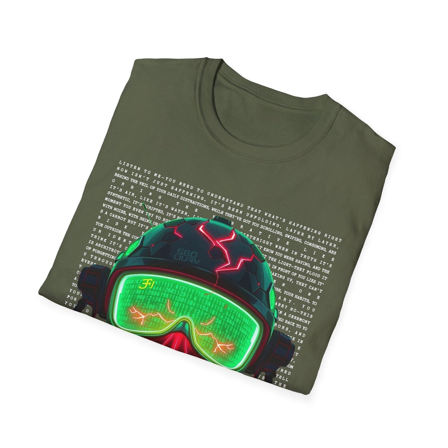 "Feed Fatal — The Signal Skull Tee" Printify