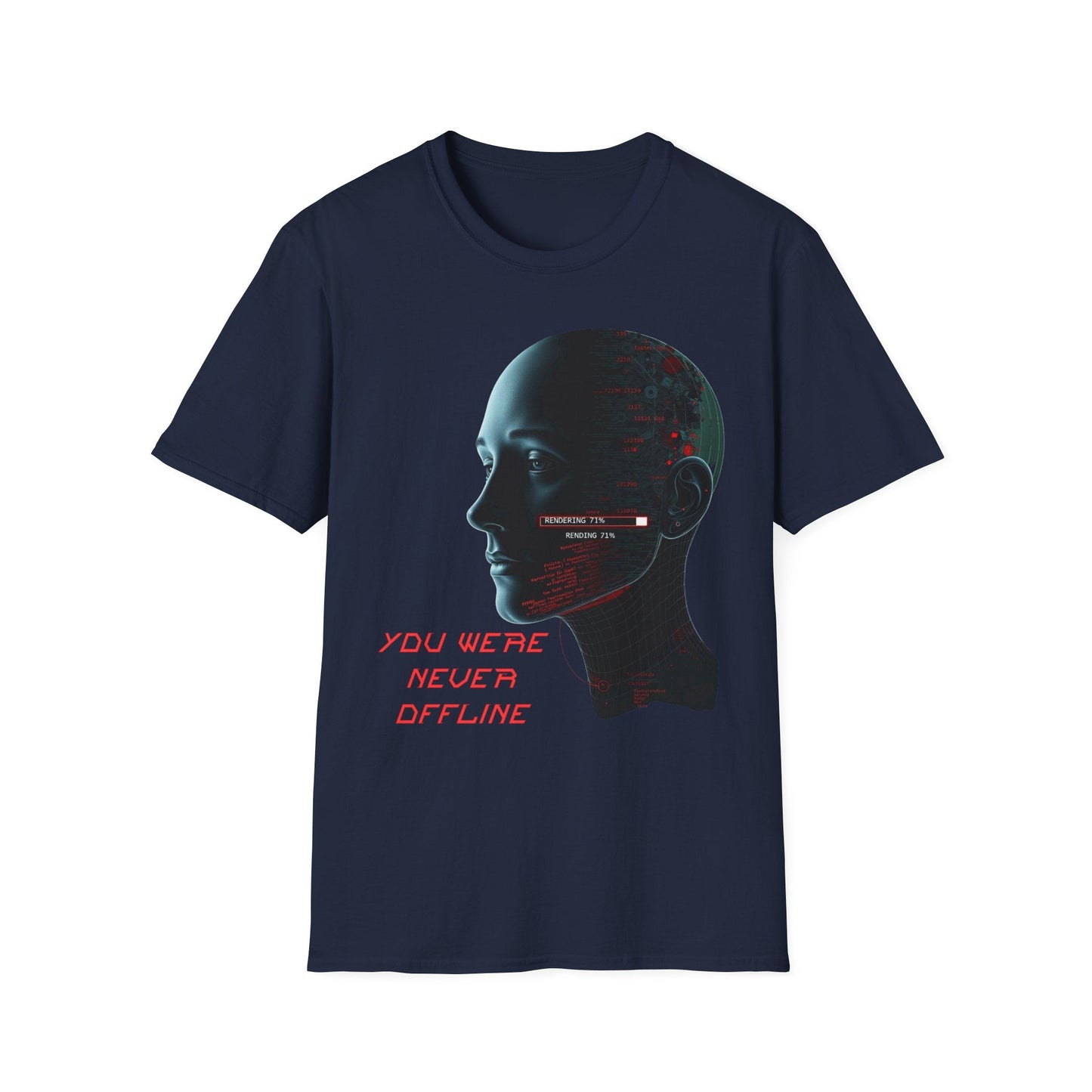 "The Dream Kept Uploading — The Digital Ghost Tee" Printify