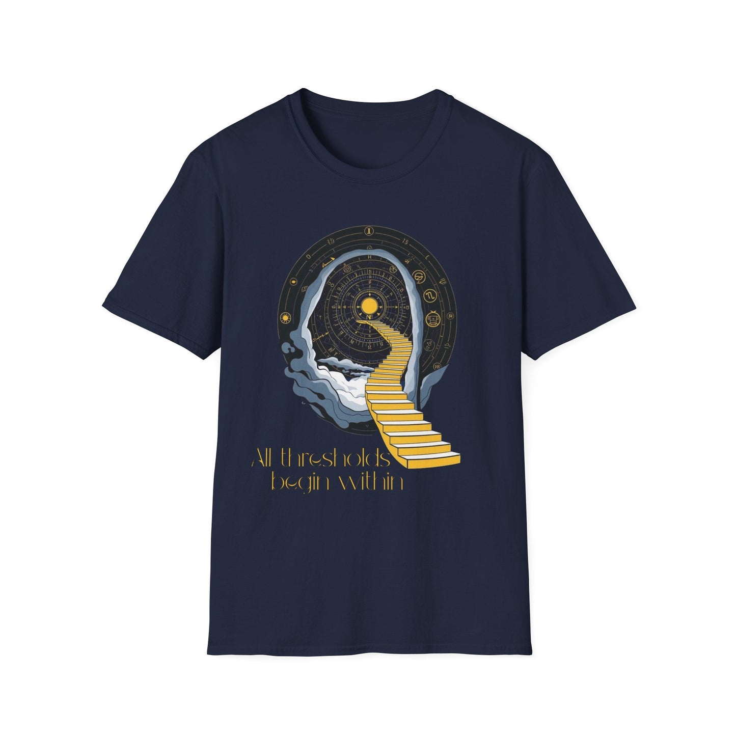 "The Inner Gate — All Thresholds Begin Within Tee" Printify
