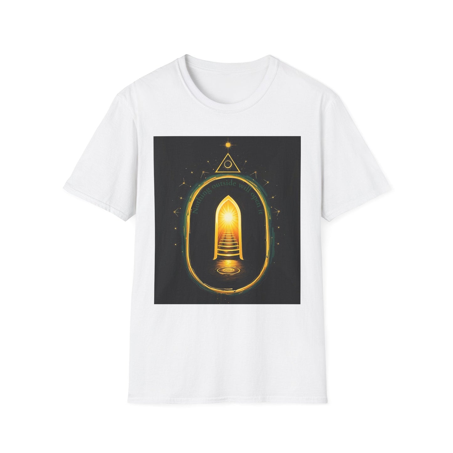 "Nothing Outside Will Open It — The Inner Flame Tee" Printify