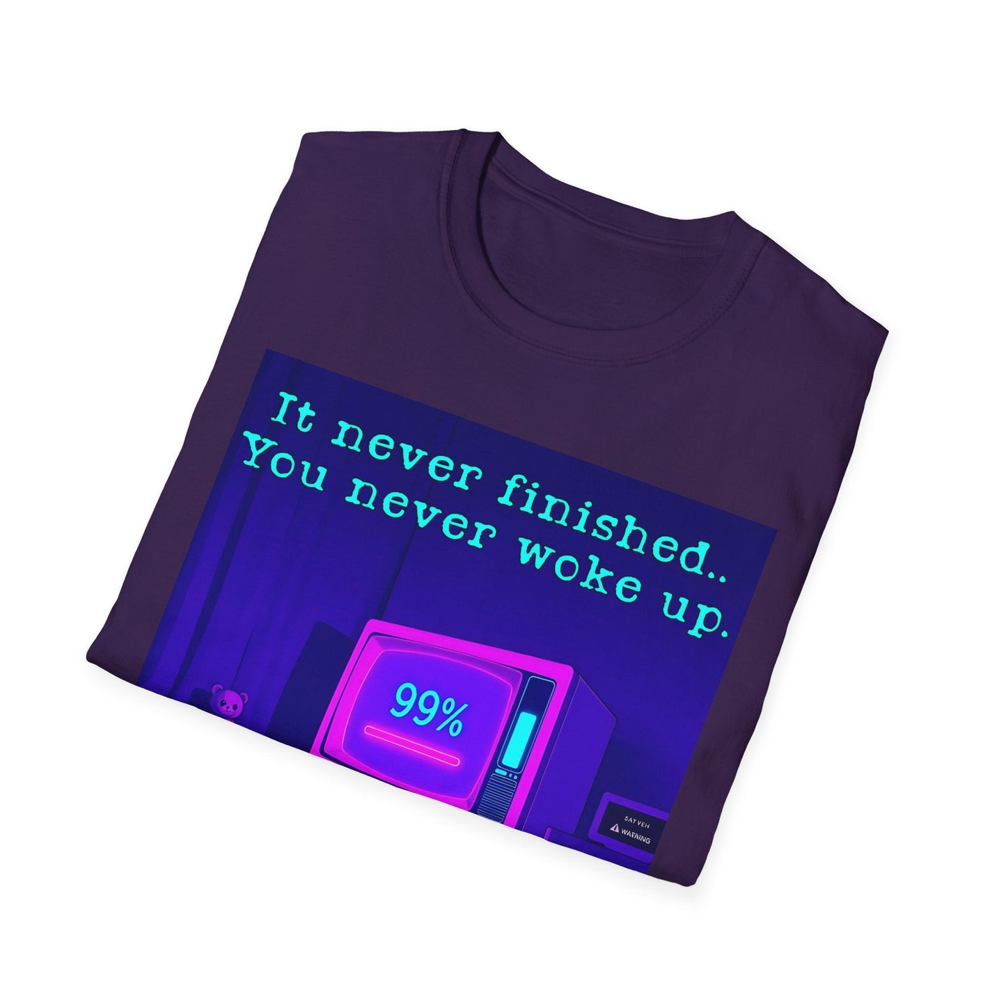 "Save Failed — The Memory Glitched Tee" Printify