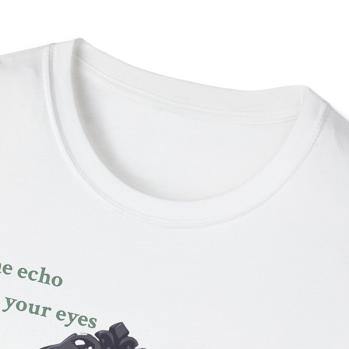 "The Witness Within — The Cracked Reflection Tee" Printify