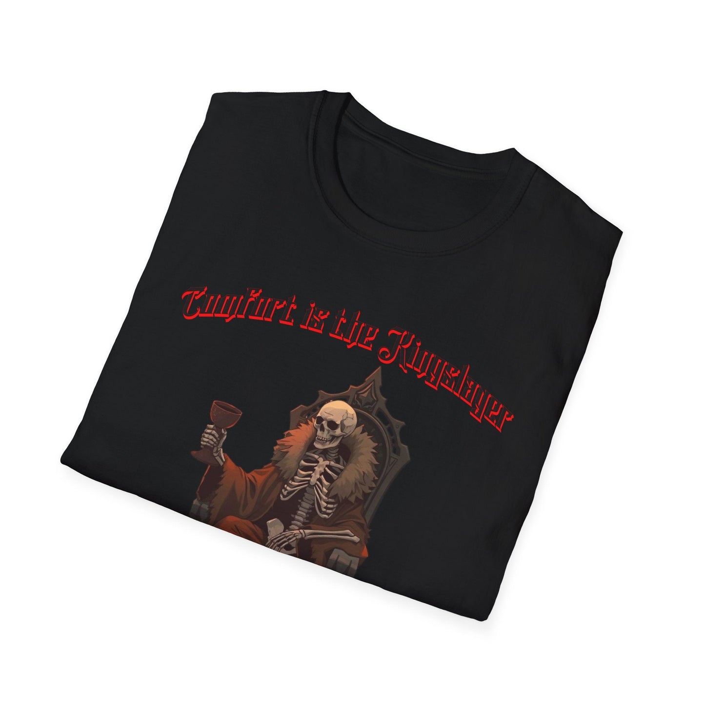 "Kingslayer’s Throne — The Death by Comfort Tee" Printify