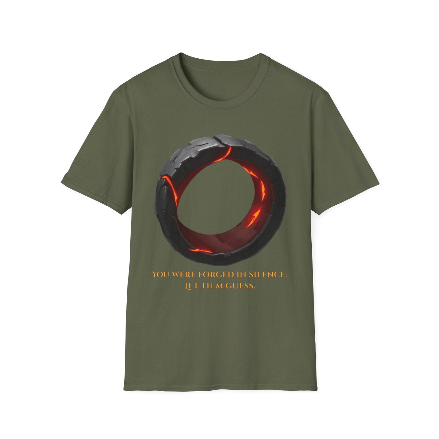"Let Them Guess — The Forged in Silence Tee" Printify