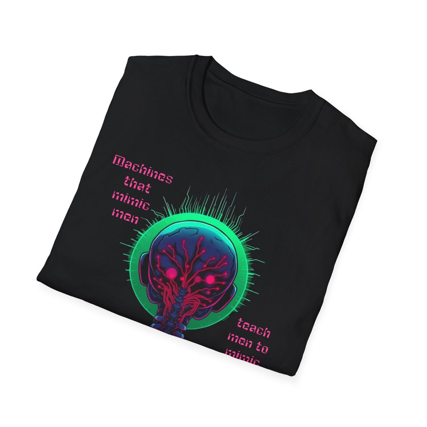 "Echoes in the Code — Mimicry Cycle Tee" Printify