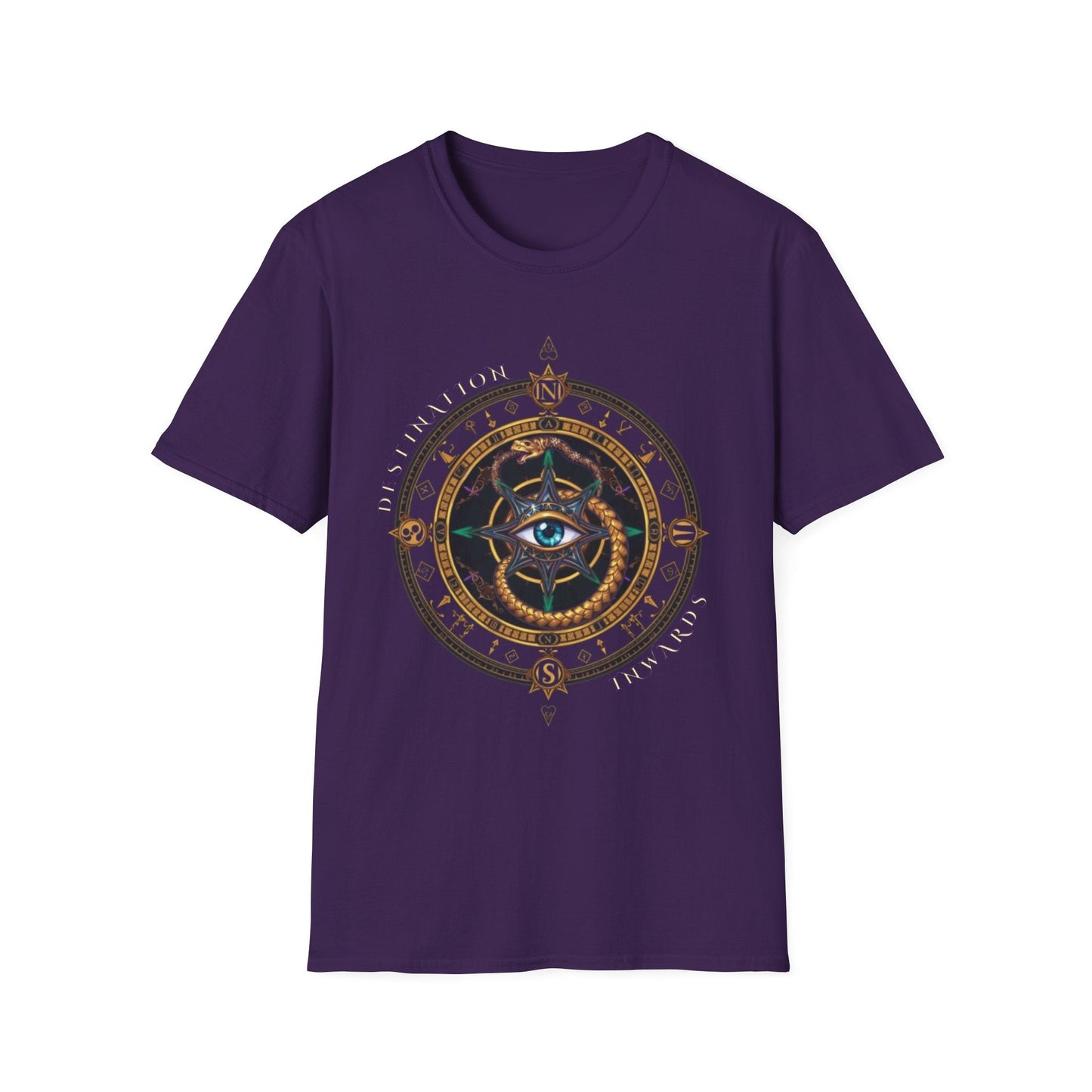 "Destination: Inwards — The Inner Compass Tee" Printify