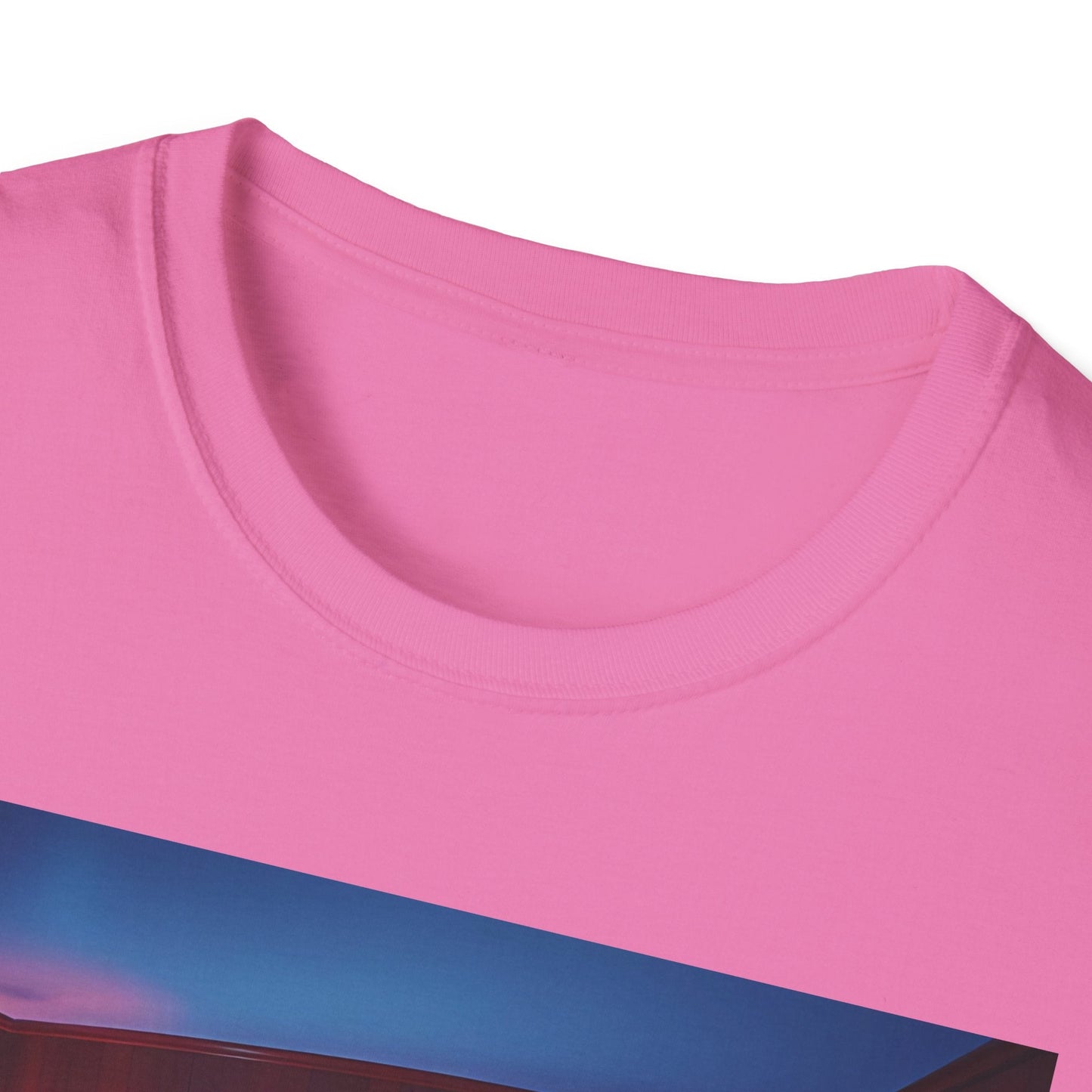 "Familiar Strangeness — The Looping Room Tee" Printify