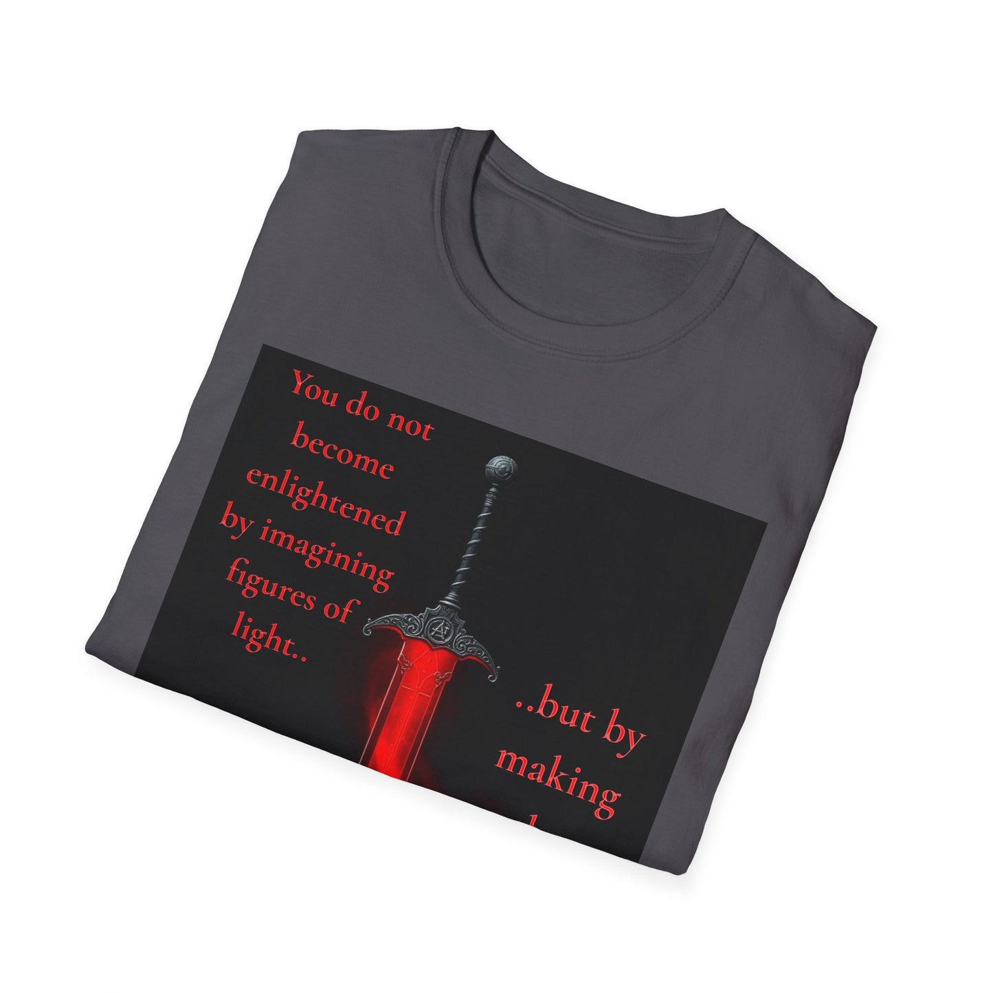 "Darkness Made Conscious — The Jung Blade Tee" Printify
