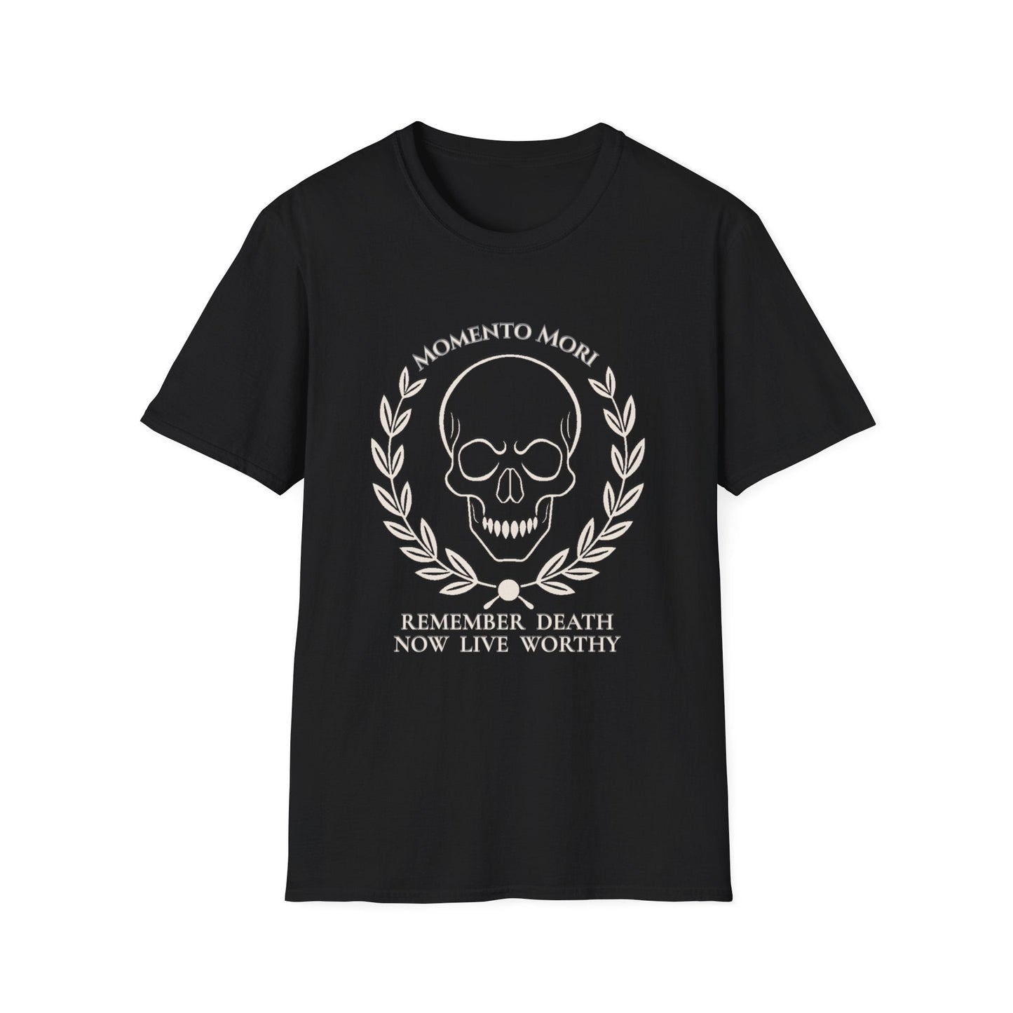 "Remember Death — Memento Mori Valor Tee" Printify