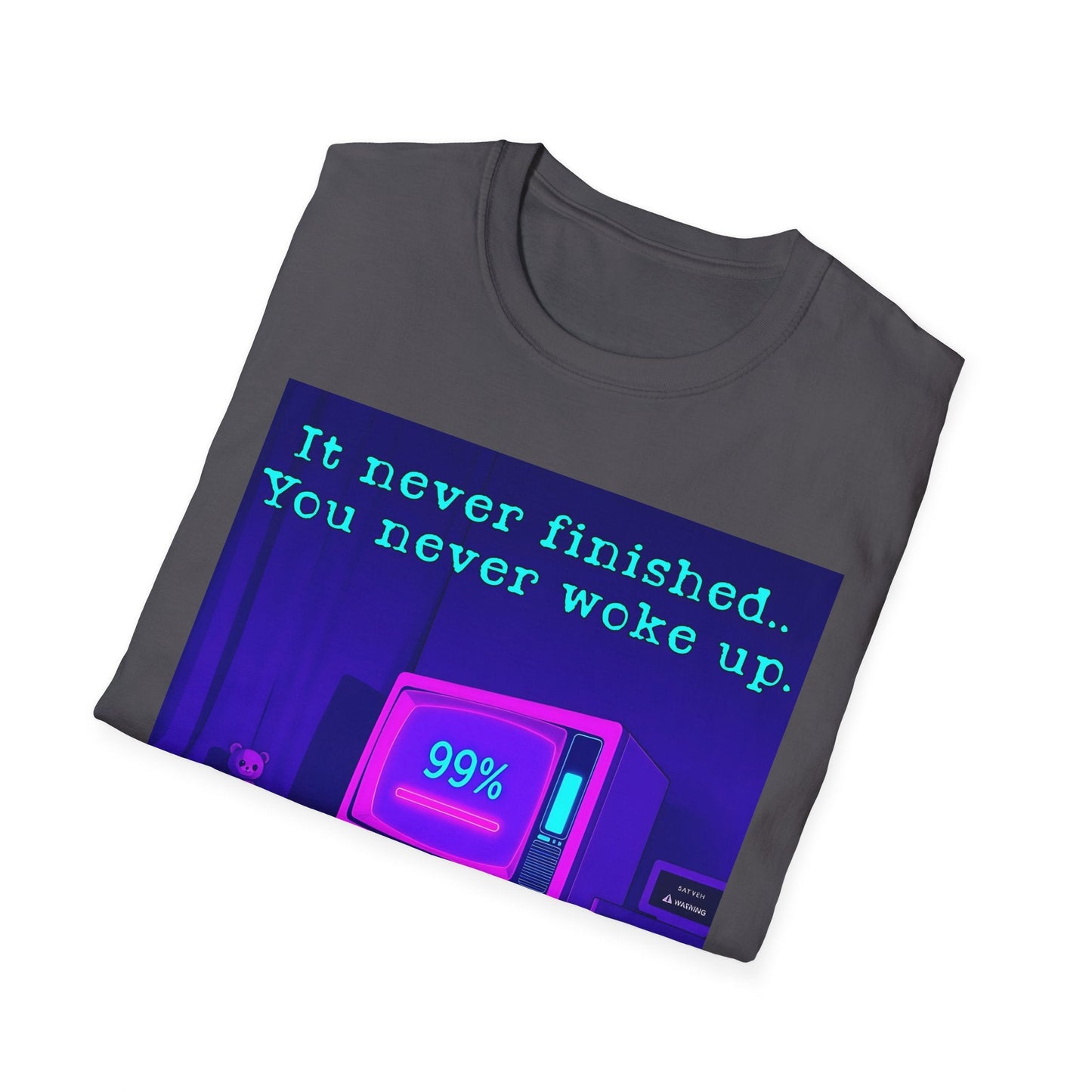 "Save Failed — The Memory Glitched Tee" Printify