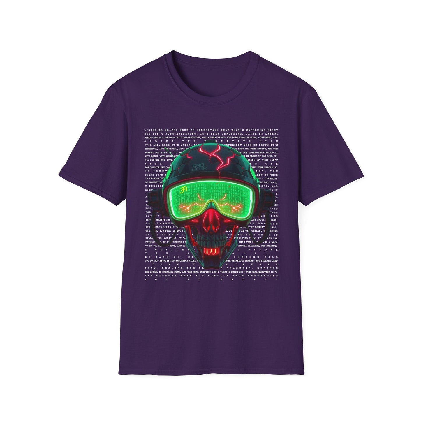 "Feed Fatal — The Signal Skull Tee" Printify