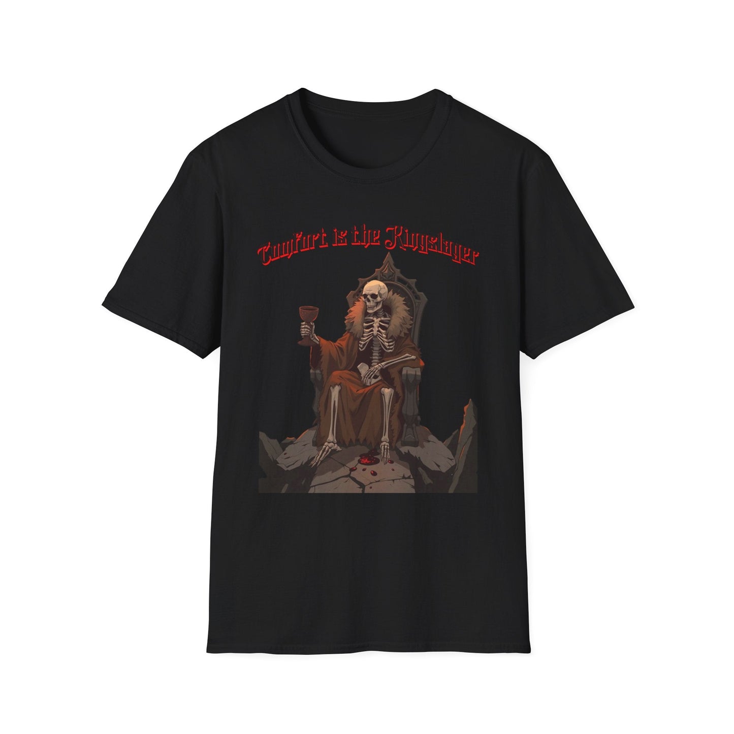 "Kingslayer’s Throne — The Death by Comfort Tee" Printify