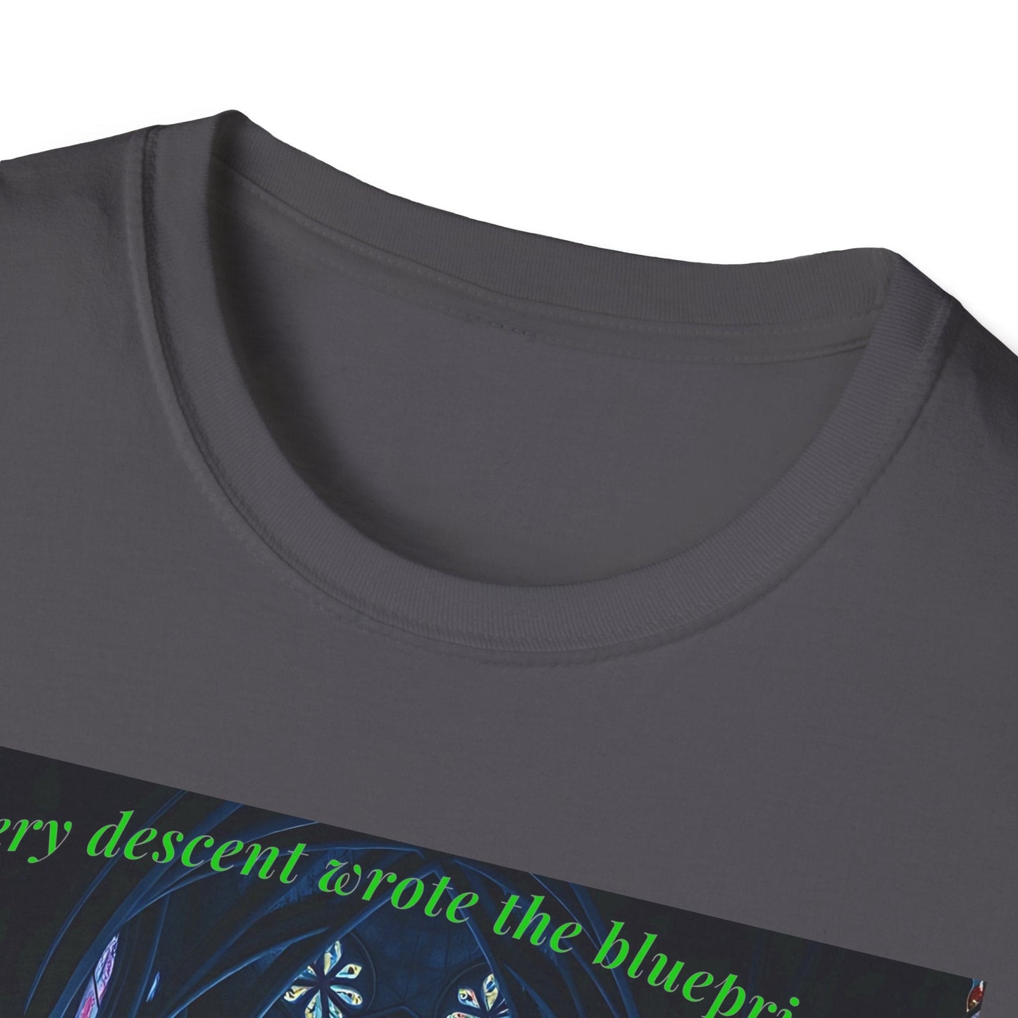 "Wounds as Architects — The Sacred Descent Tee" Printify