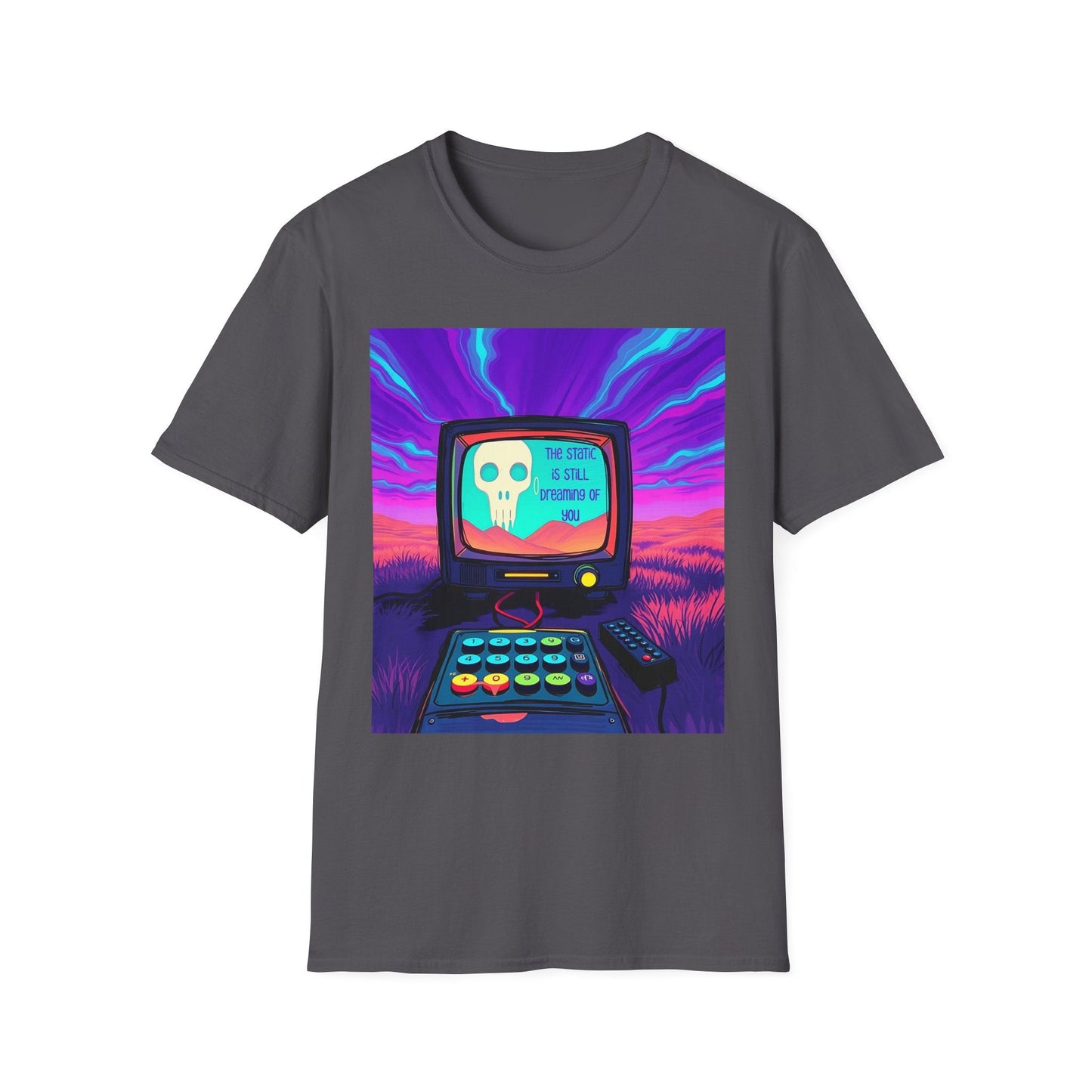 "The Static Is Still Dreaming of You — Channel Zero Tee" Printify