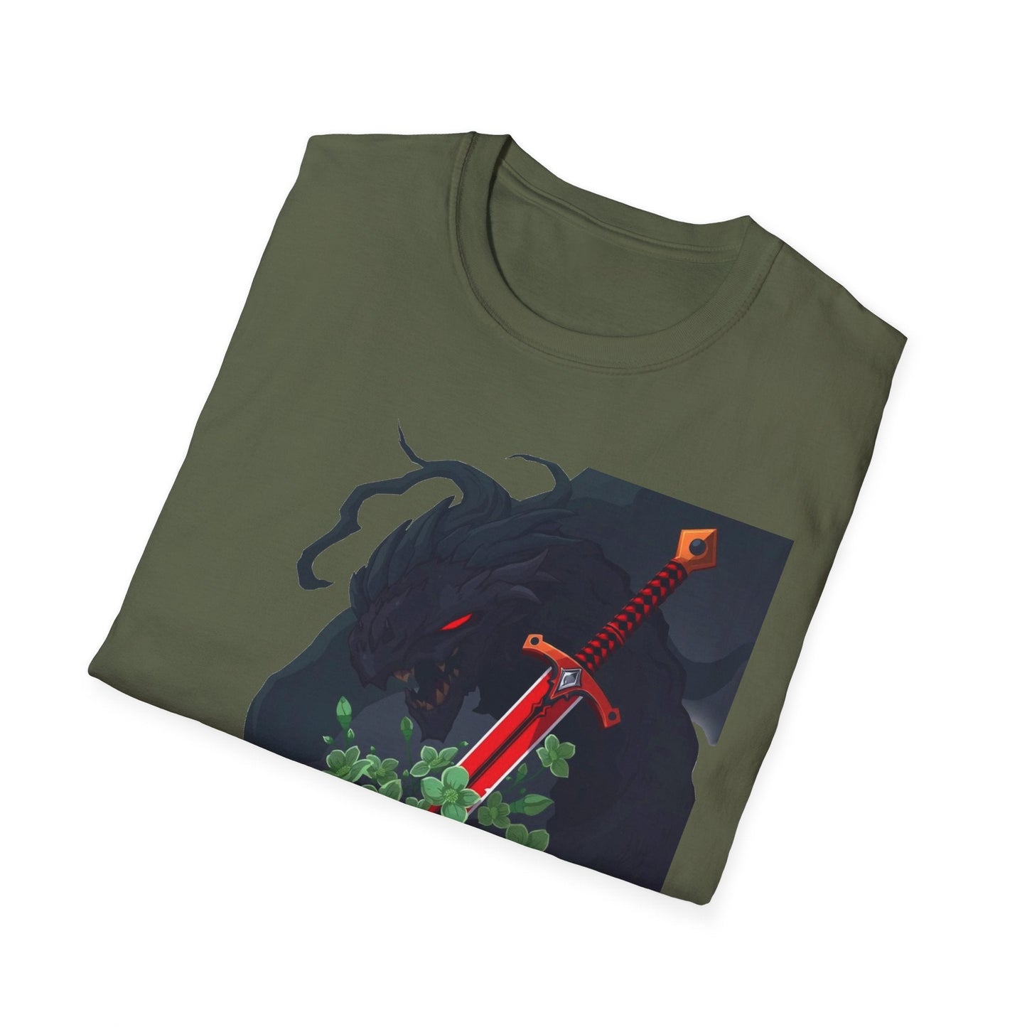 "Flee Nothing — The Power Hides There Tee" Printify