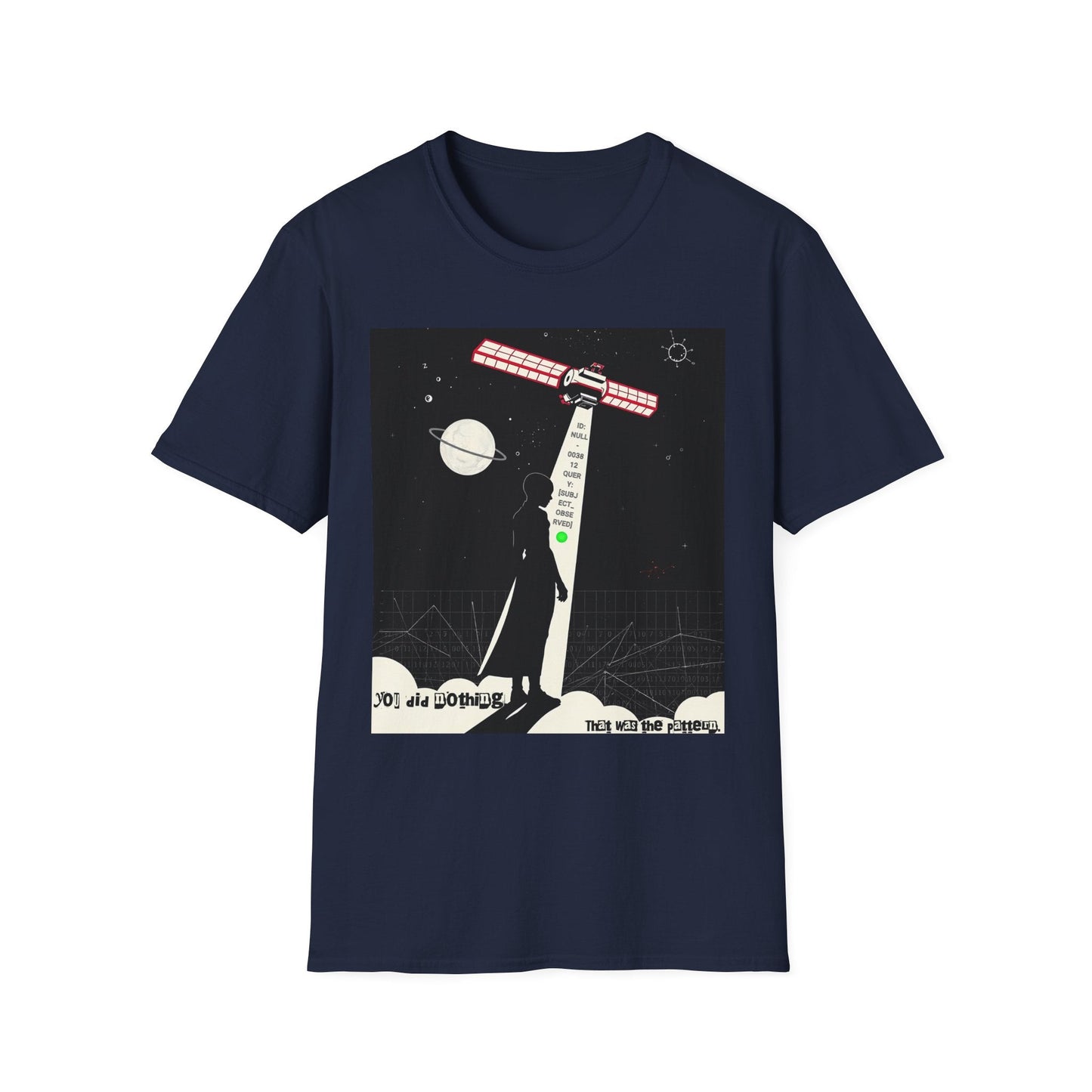 "The Pattern Was Silence — The Obedience Loop Tee" Printify