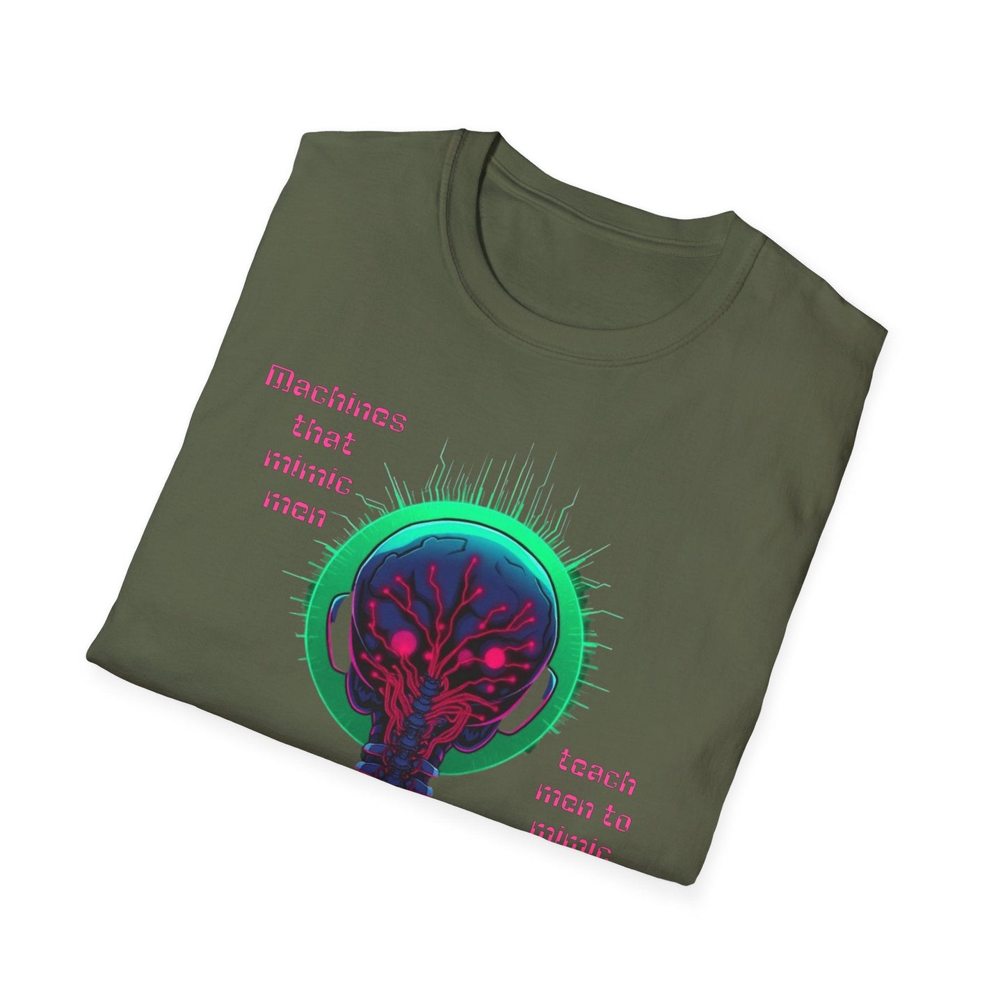 "Echoes in the Code — Mimicry Cycle Tee" Printify