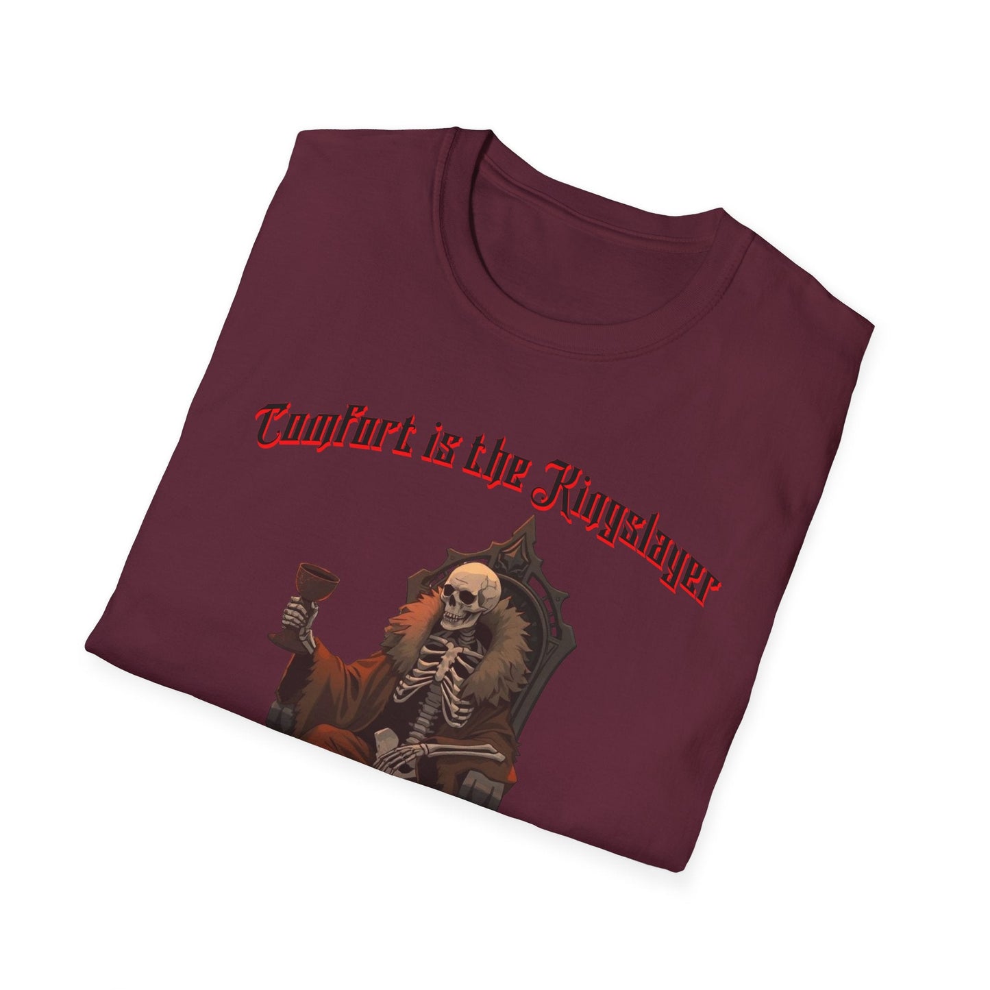 "Kingslayer’s Throne — The Death by Comfort Tee" Printify