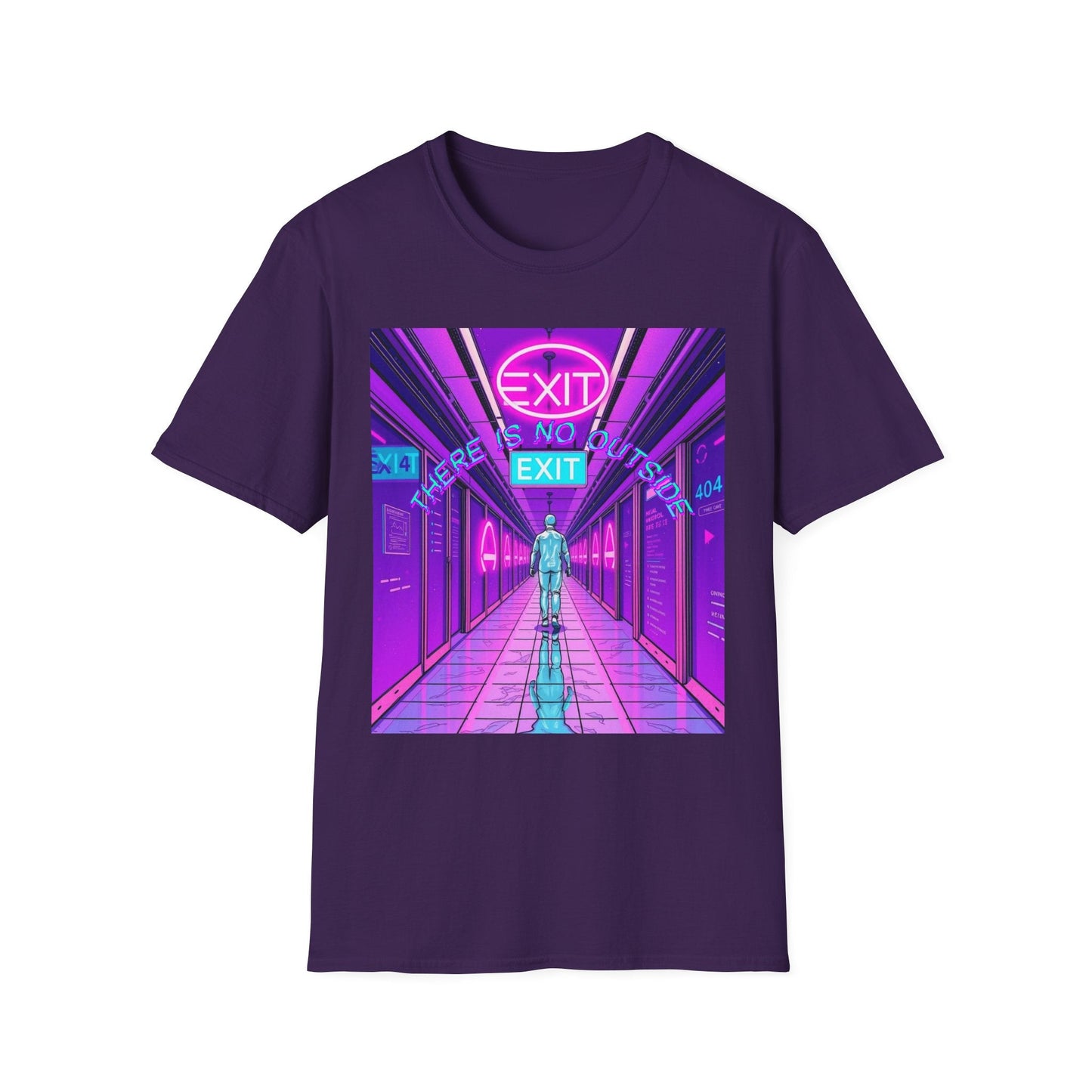 "There Is No Outside — Infinite Exit Loop Tee" Printify