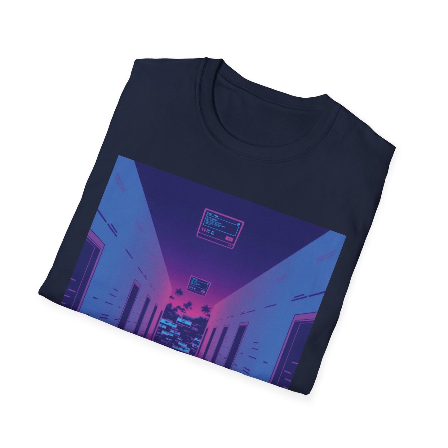 "Miss Places That Never Existed — False Memory Vista Tee" Printify
