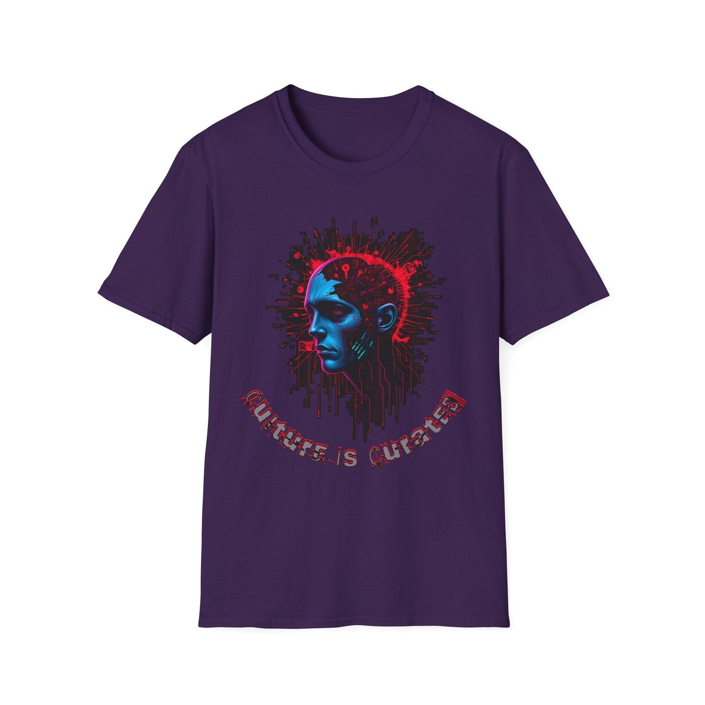 "Culture Is Curated — The Signal Hijack Tee" Printify