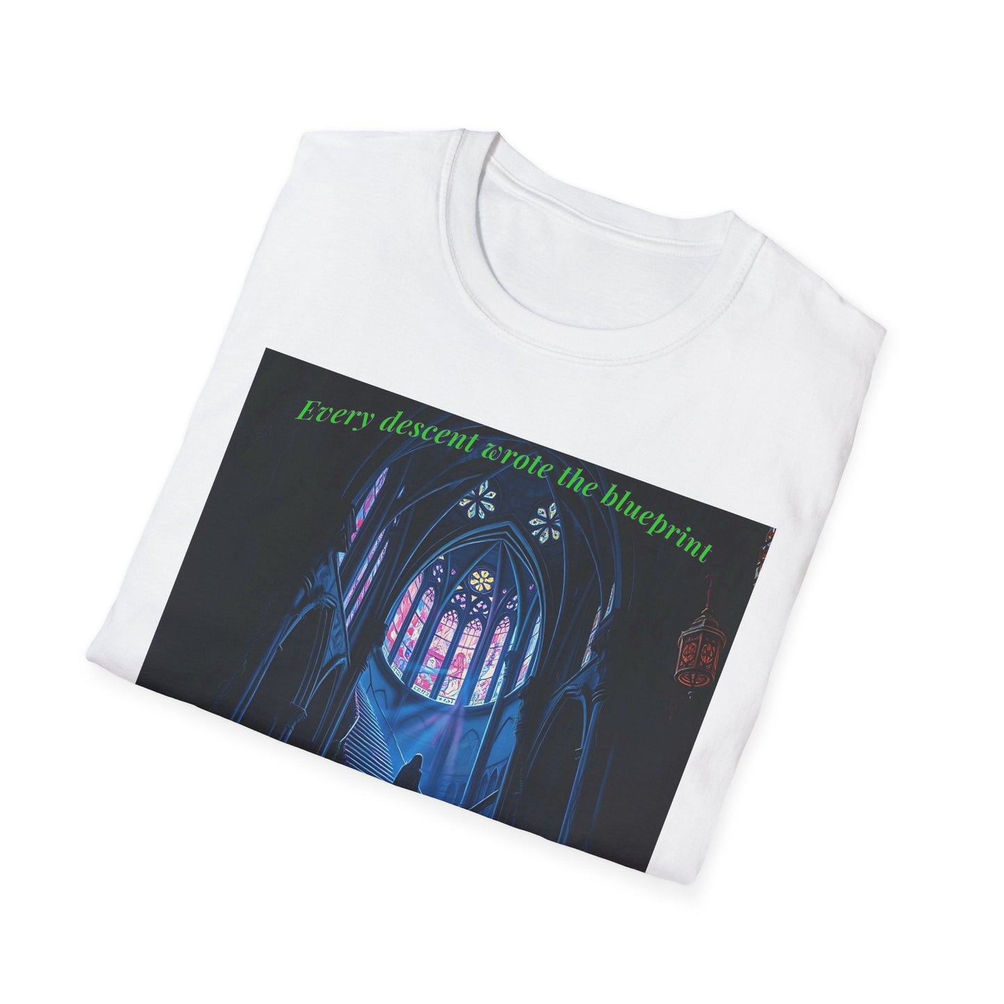 "Wounds as Architects — The Sacred Descent Tee" Printify
